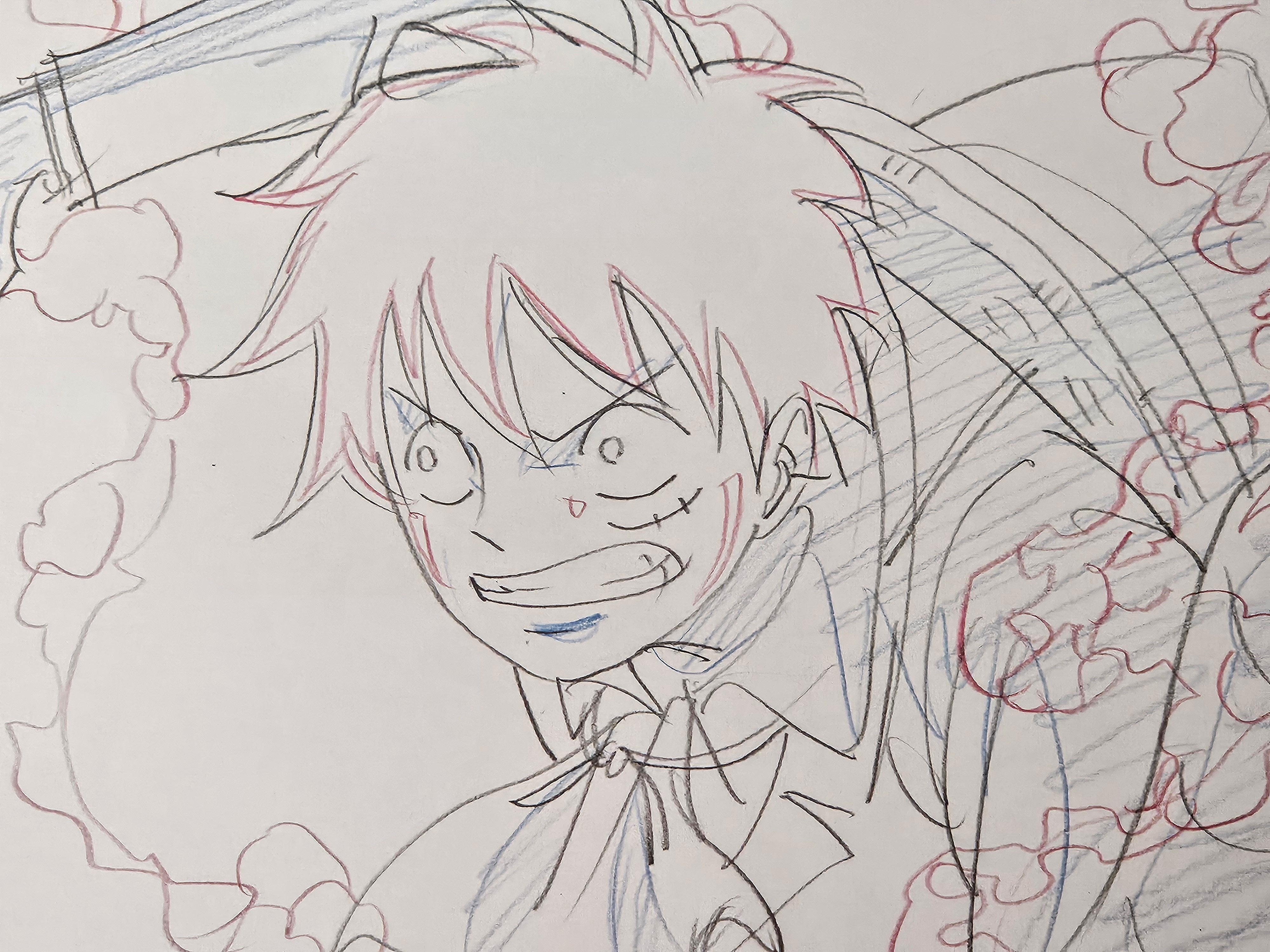 海贼王原画（蒙奇·D·路飞）