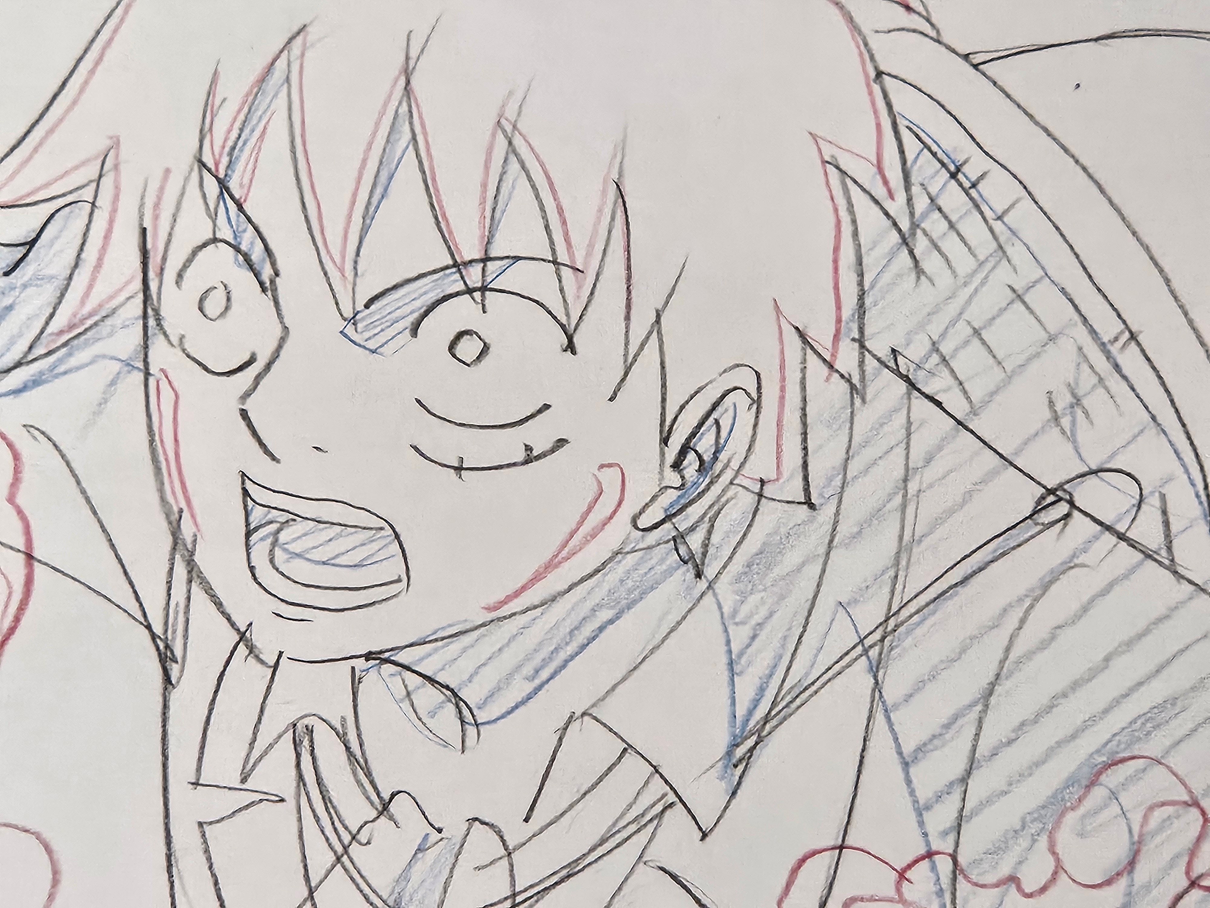 One Piece Original Sketch (Monkey D. Luffy)