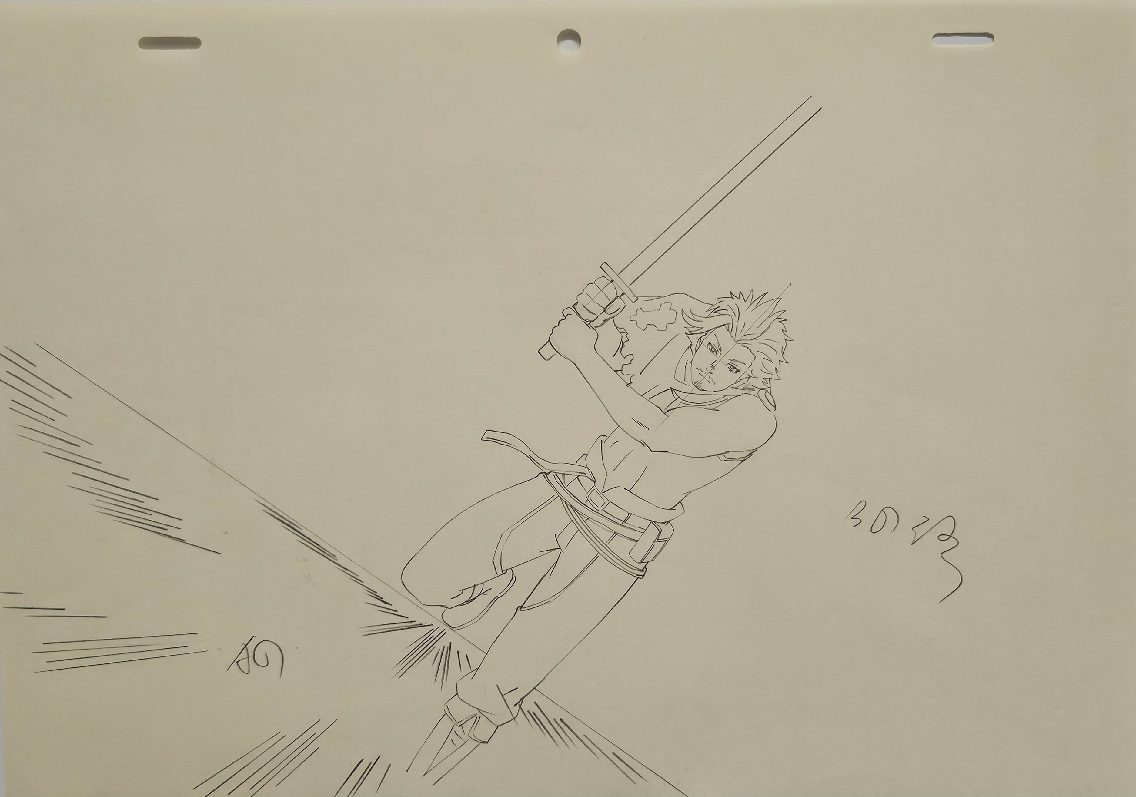 Black Clover Original Sketch (Yami Sukehiro)