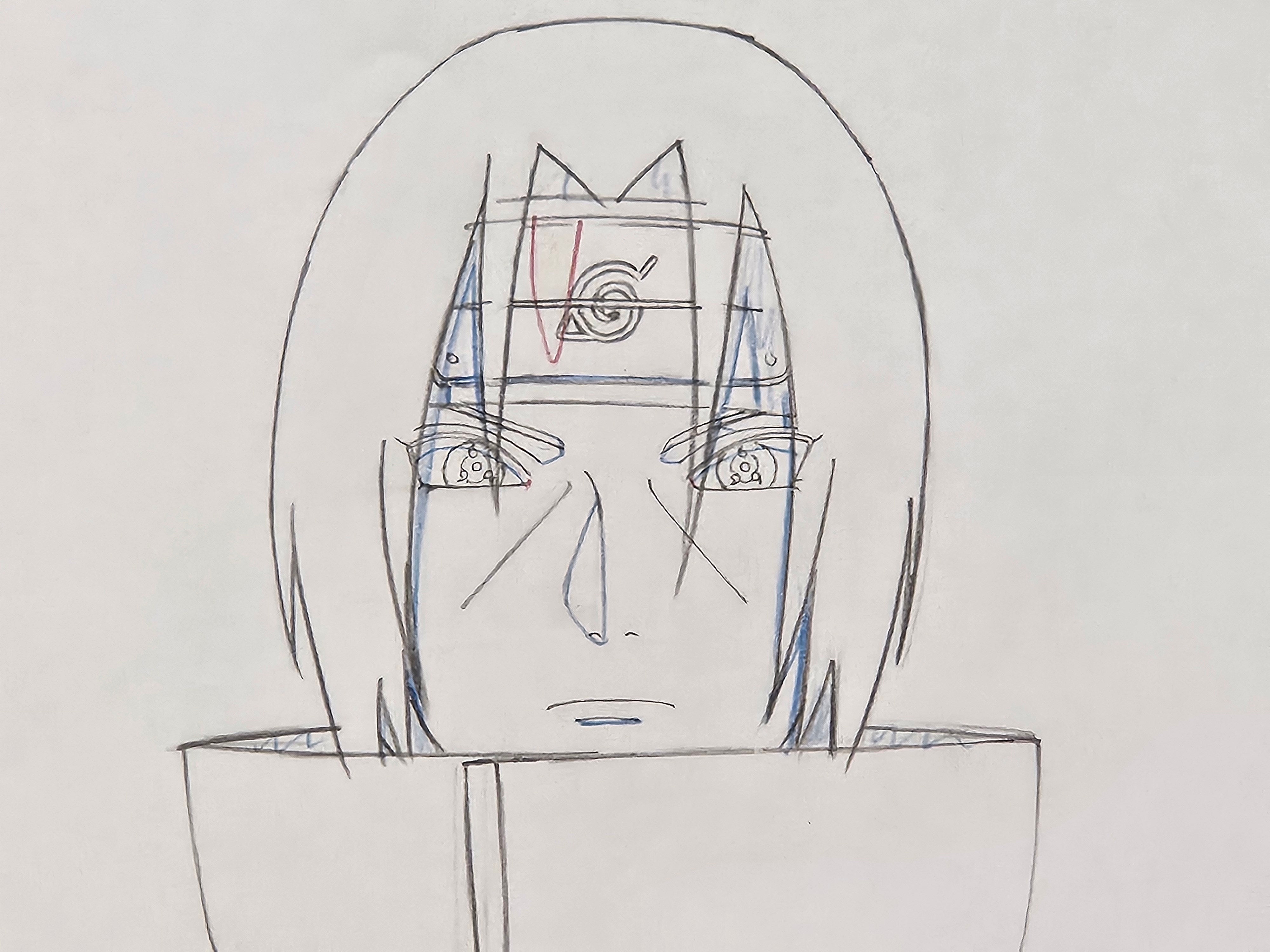 《火影忍者》原画（鼬）