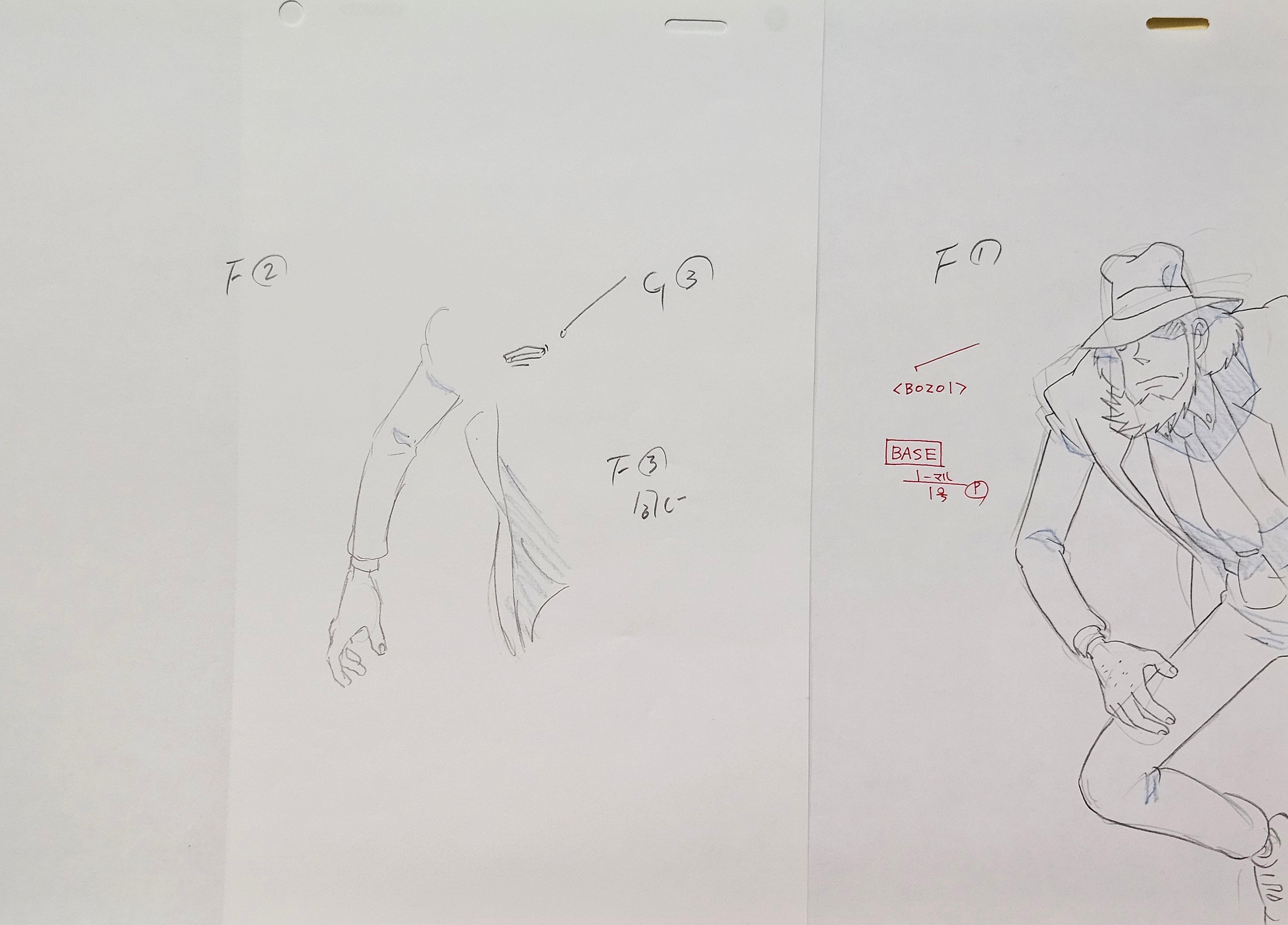 鲁邦三世原画（次元大辅）