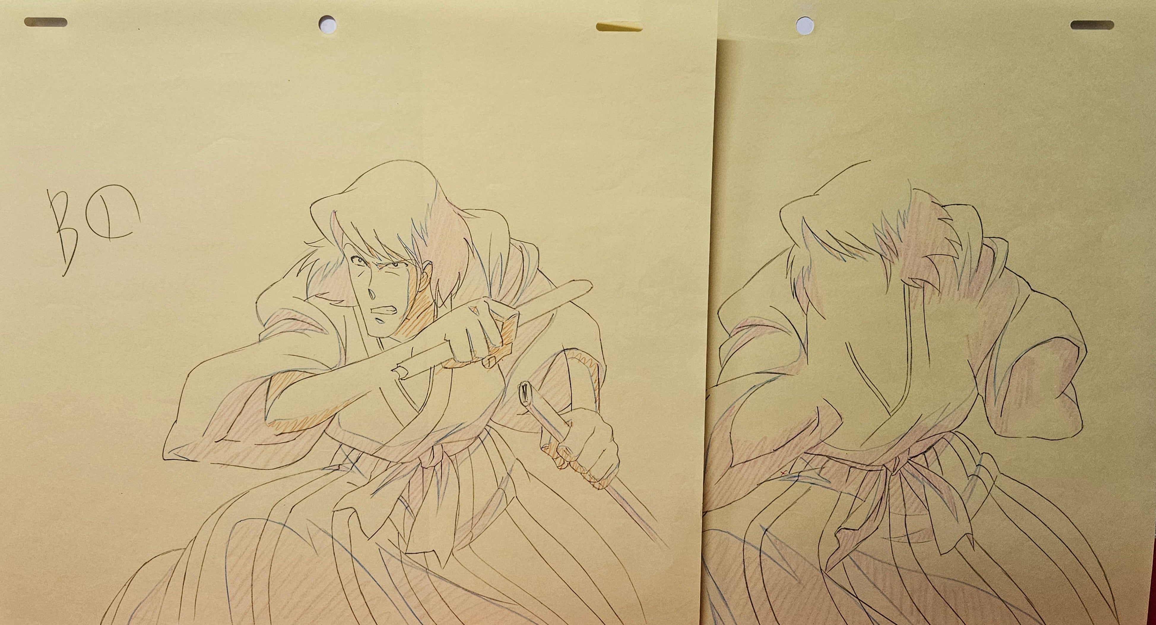 Lupin III Original Sketch (Ishikawa Goemon)
