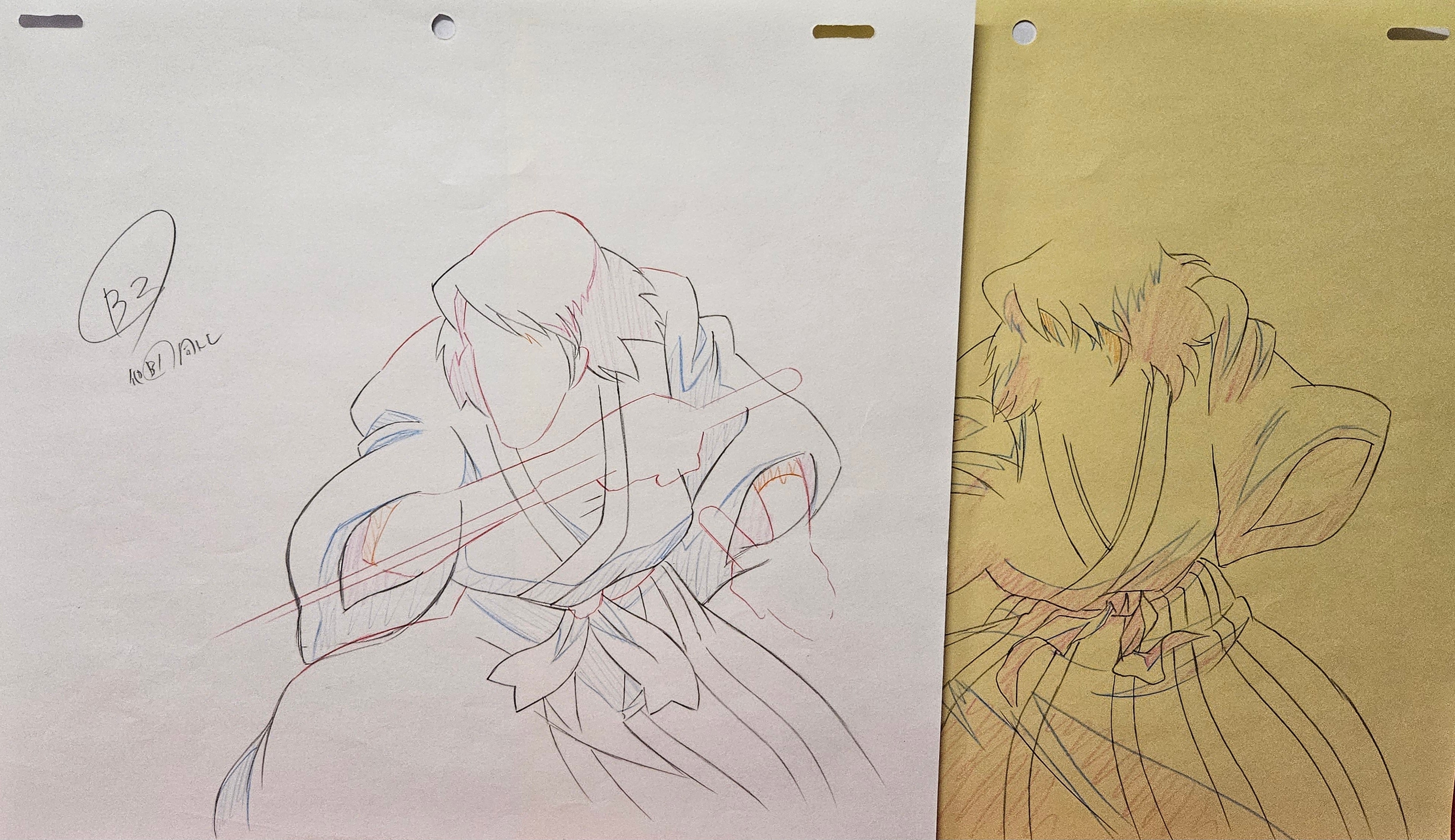 Lupin III Original Sketch (Ishikawa Goemon)