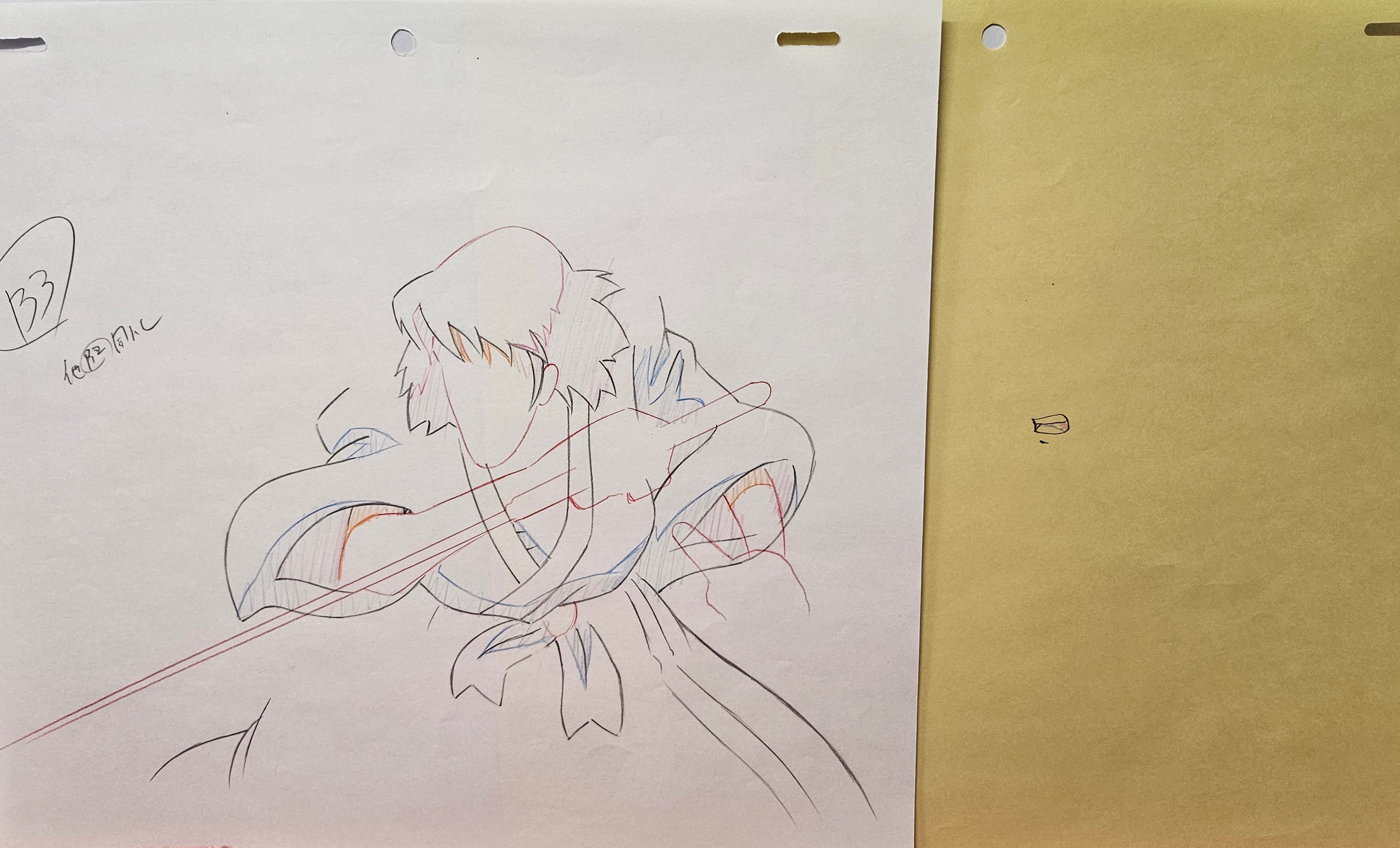 Lupin III Original Sketch (Ishikawa Goemon)