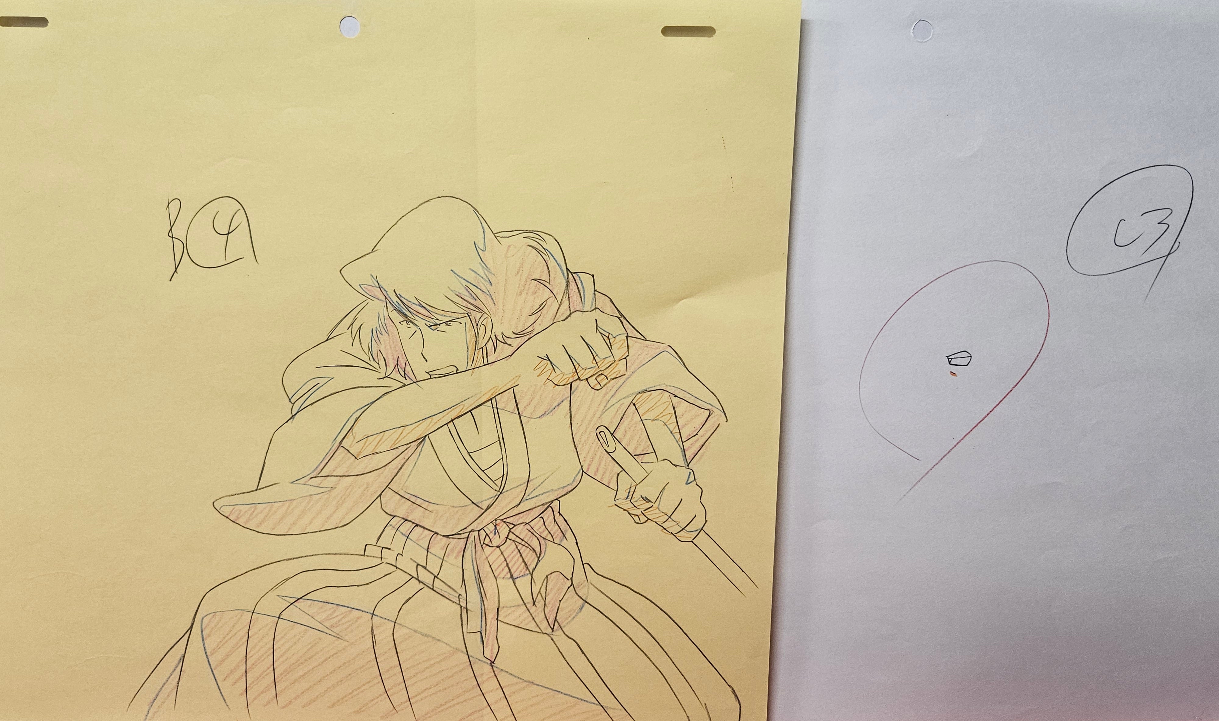 Lupin III Original Sketch (Ishikawa Goemon)