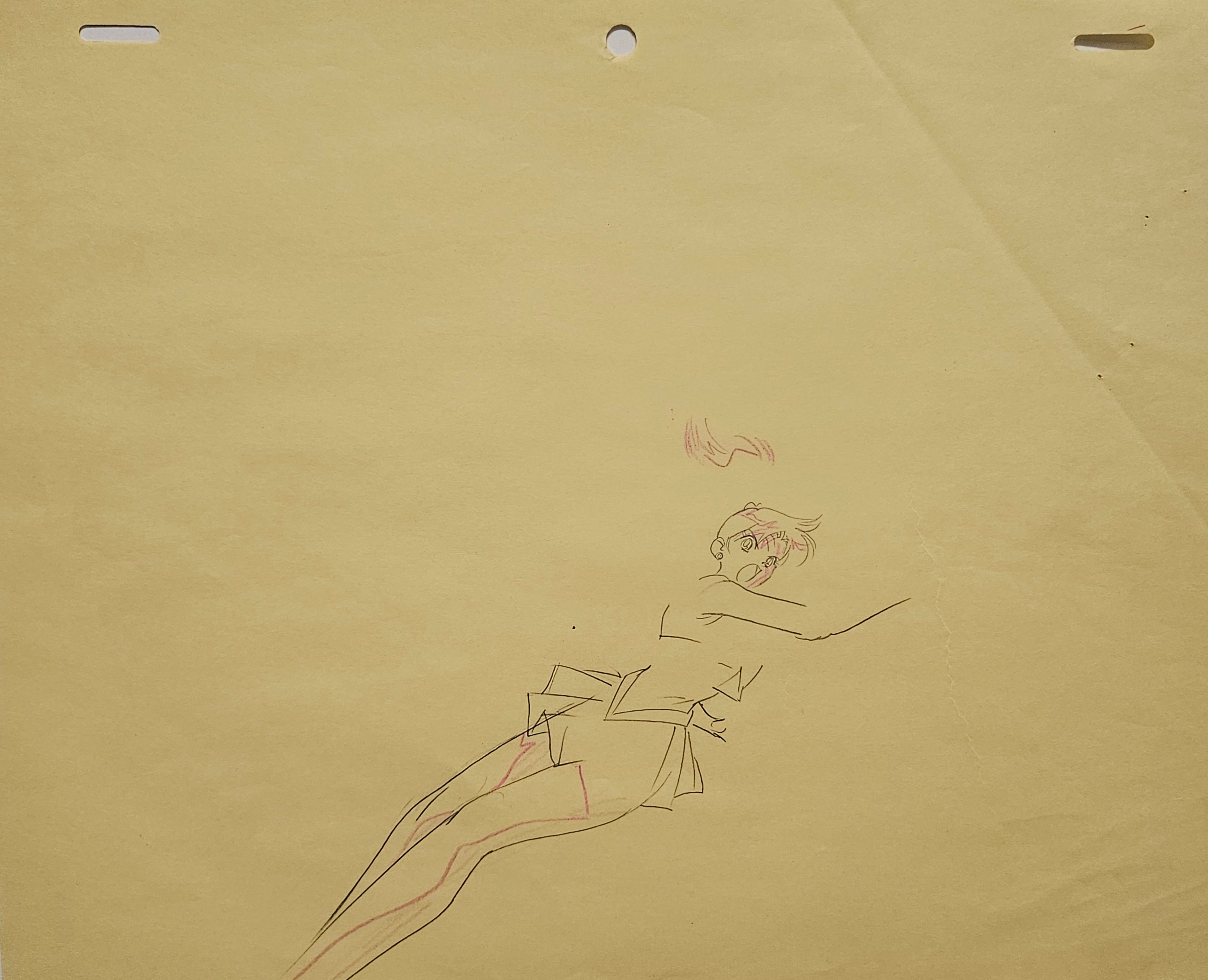 Boceto original de Sailor Moon (Sailor Jupiter)