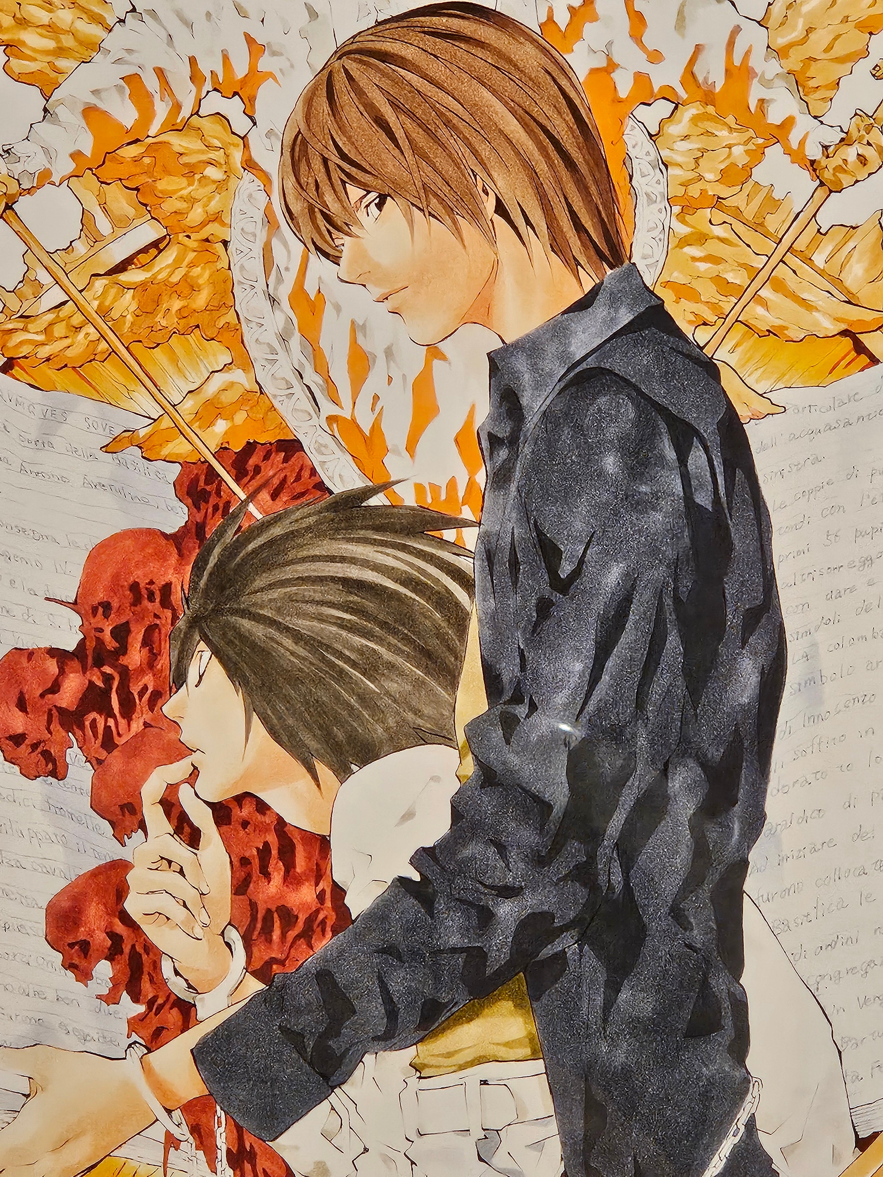 Death Note Limited Print (Light & L) – Japanime Art Gallery