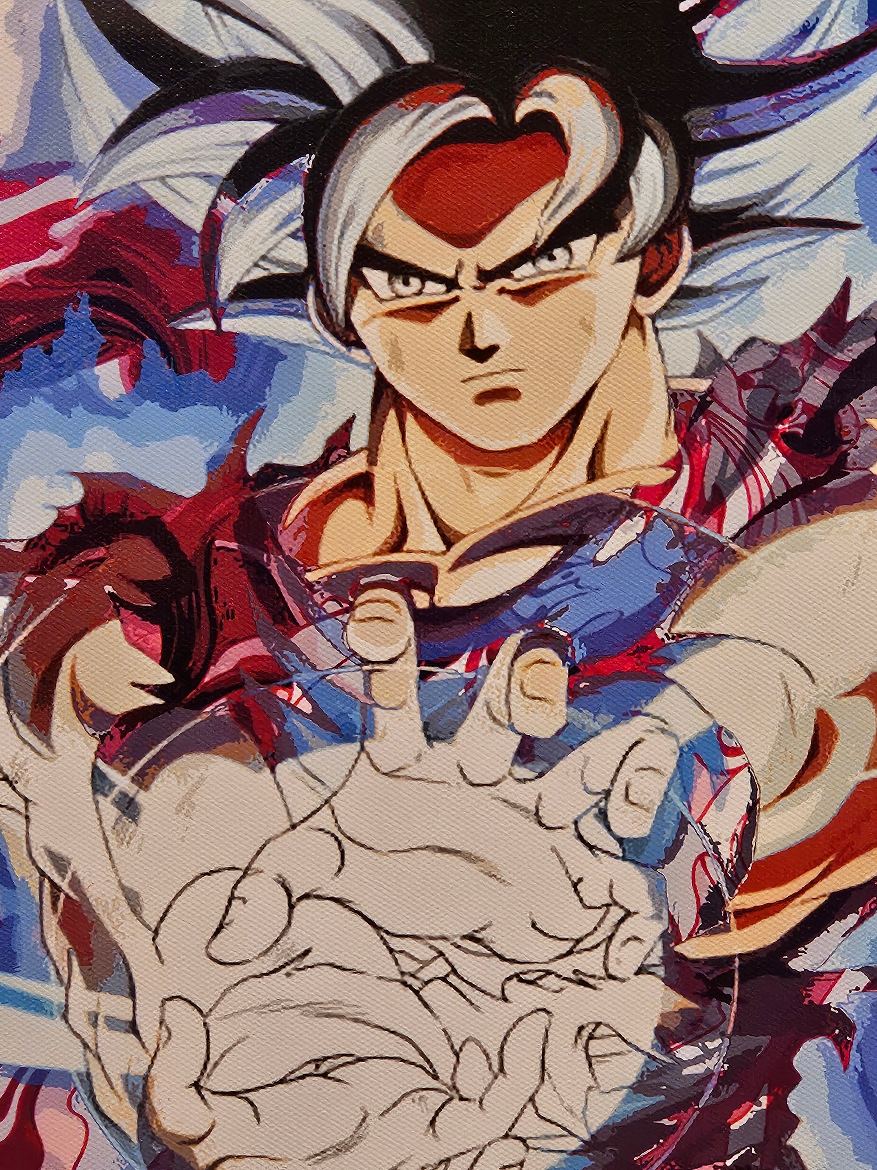 DEATH NYC Dragonball Numbered Canvas Print