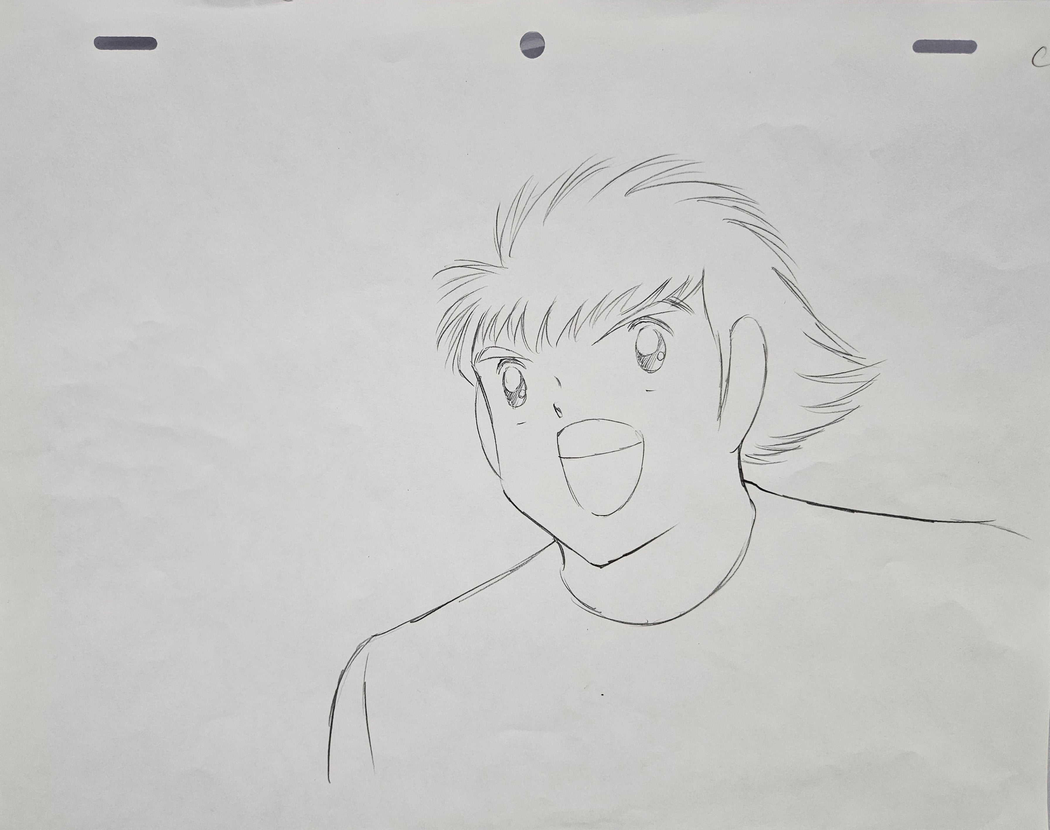 Captain Tsubasa Original Sketch (Tsubasa Oozora)