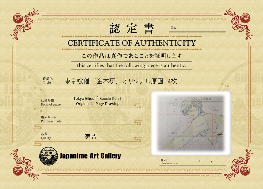 Tokyo Ghoul RE Original Sketch (Kaneki Ken)
