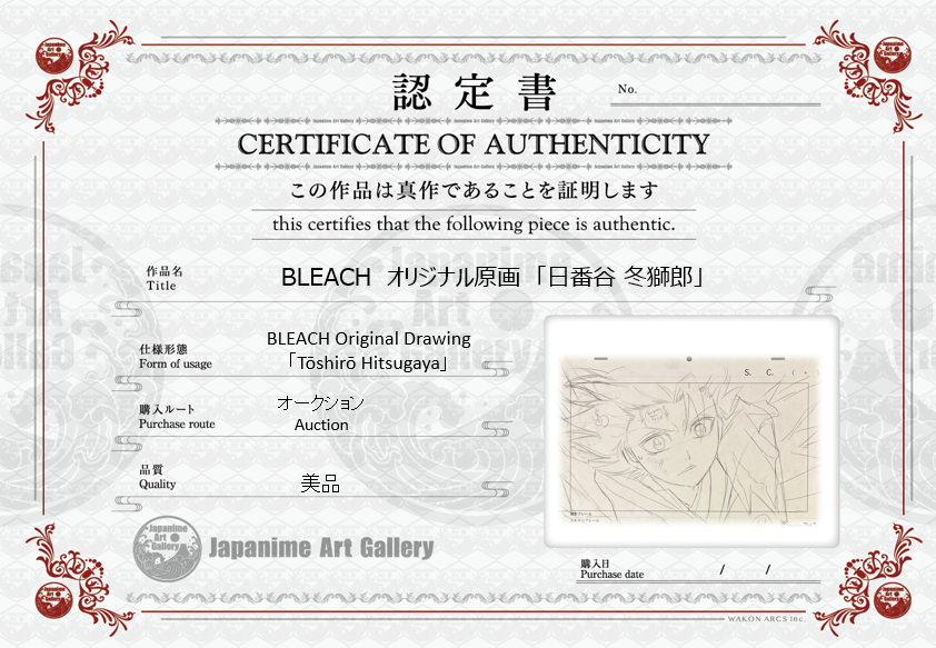 Dibujo original de Bleach (Hitsugaya)