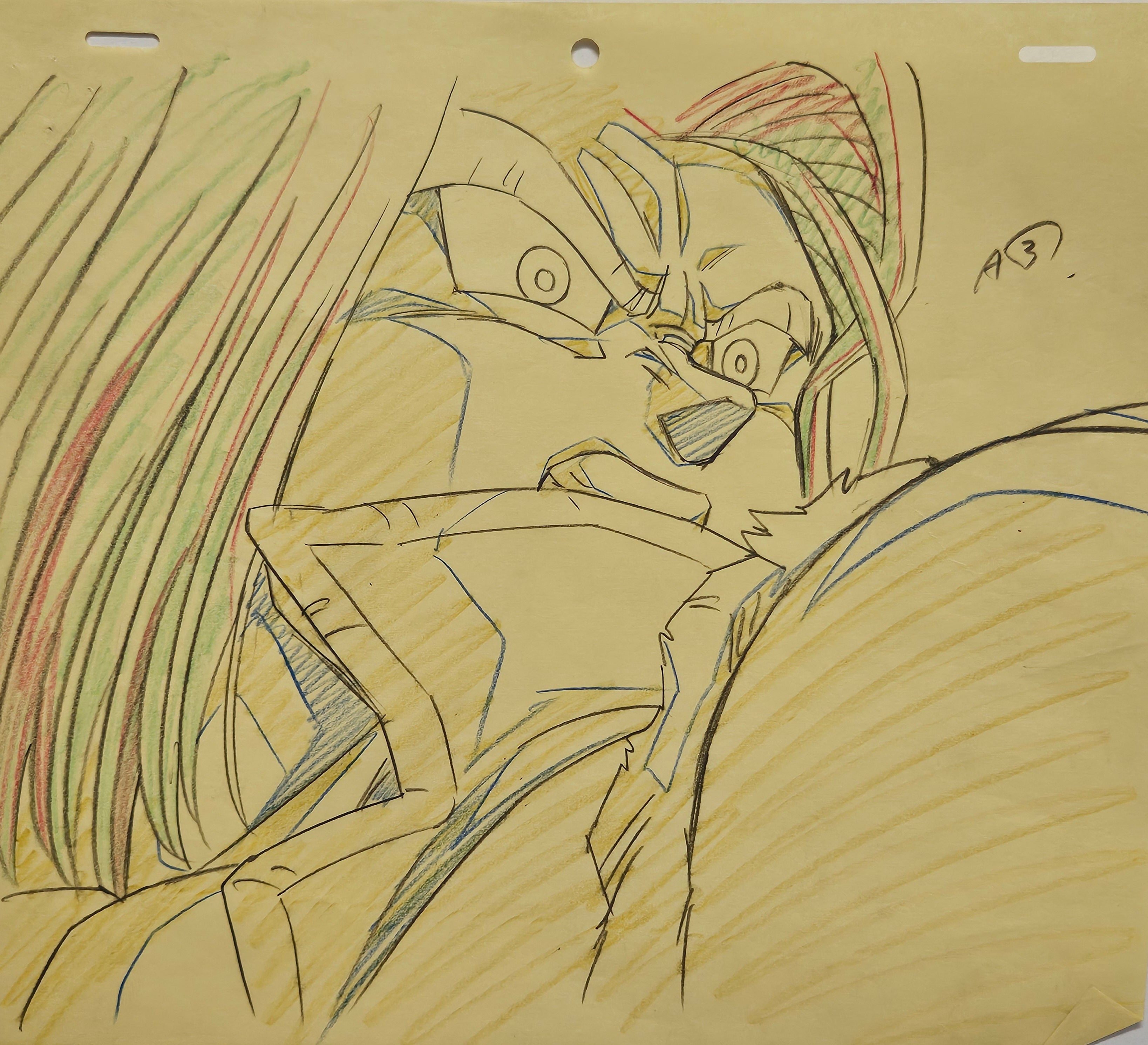 Dragonball Original Sketch (Trunks)