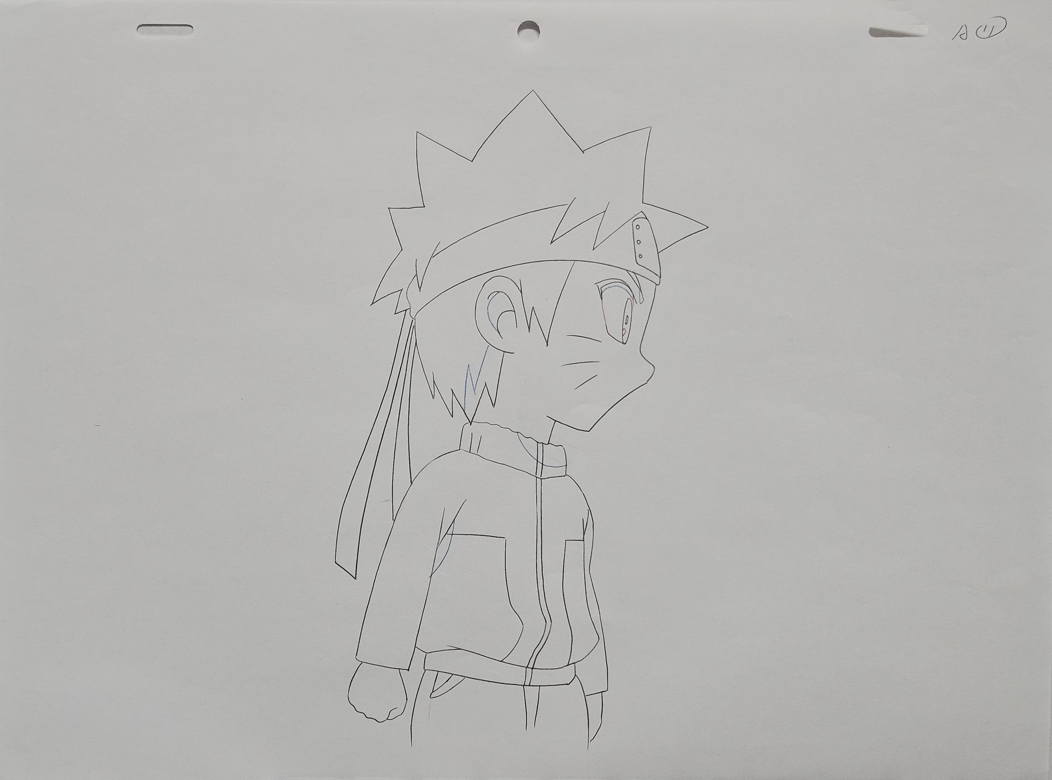 火影忍者原画（漩涡鸣人）