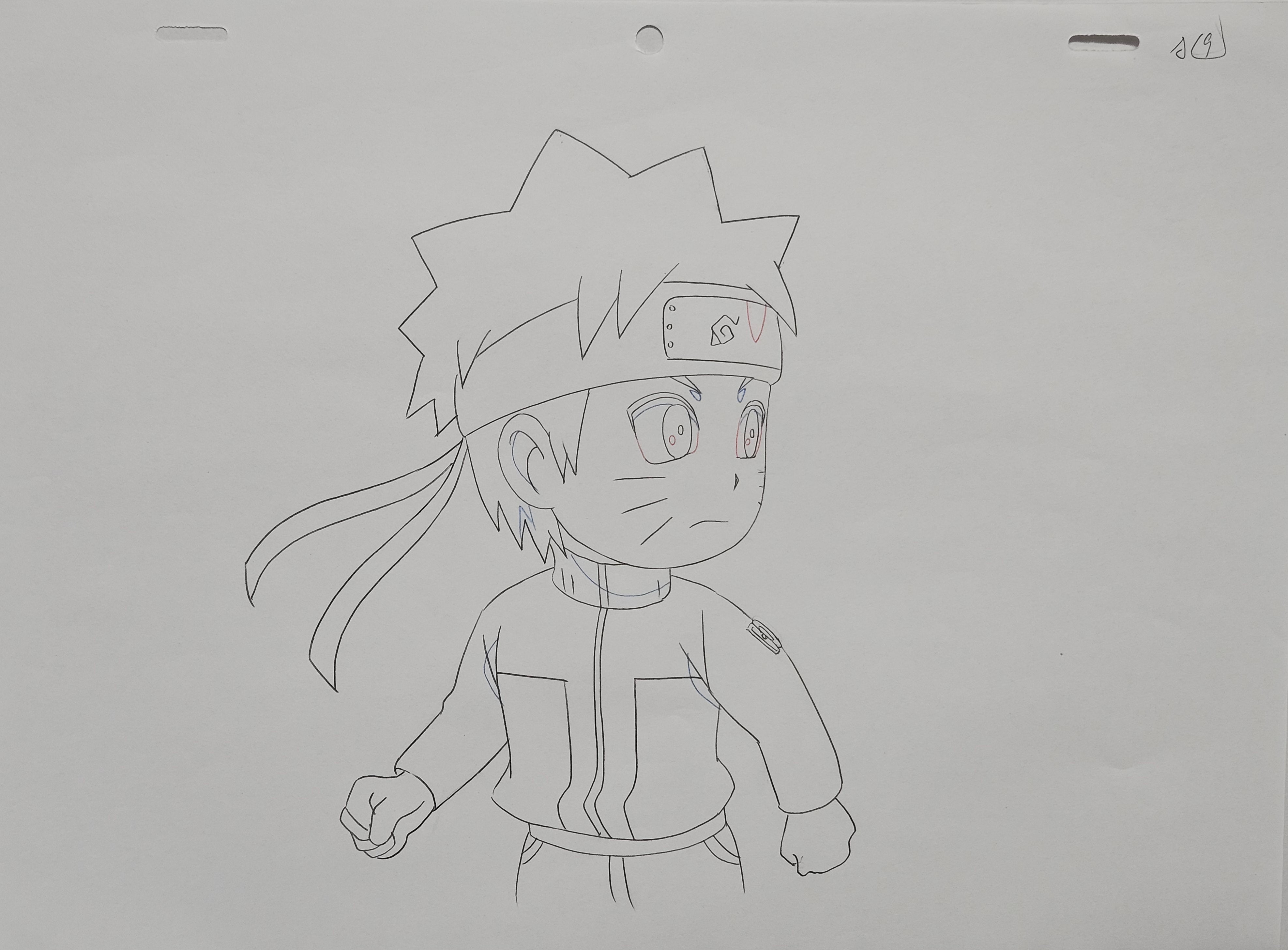 Naruto Original Sketch (Uzumaki Naruto)