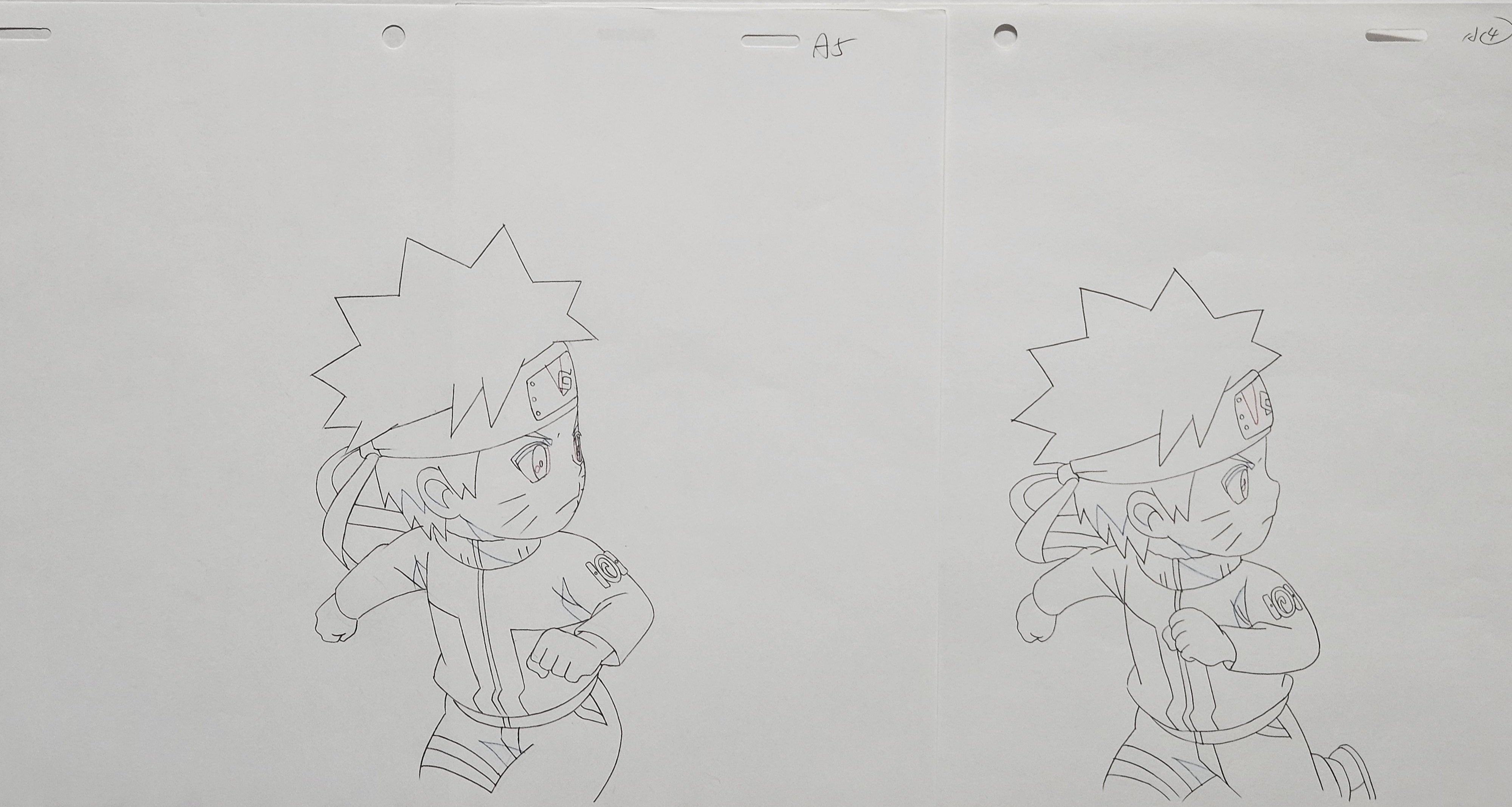 火影忍者原画（漩涡鸣人）