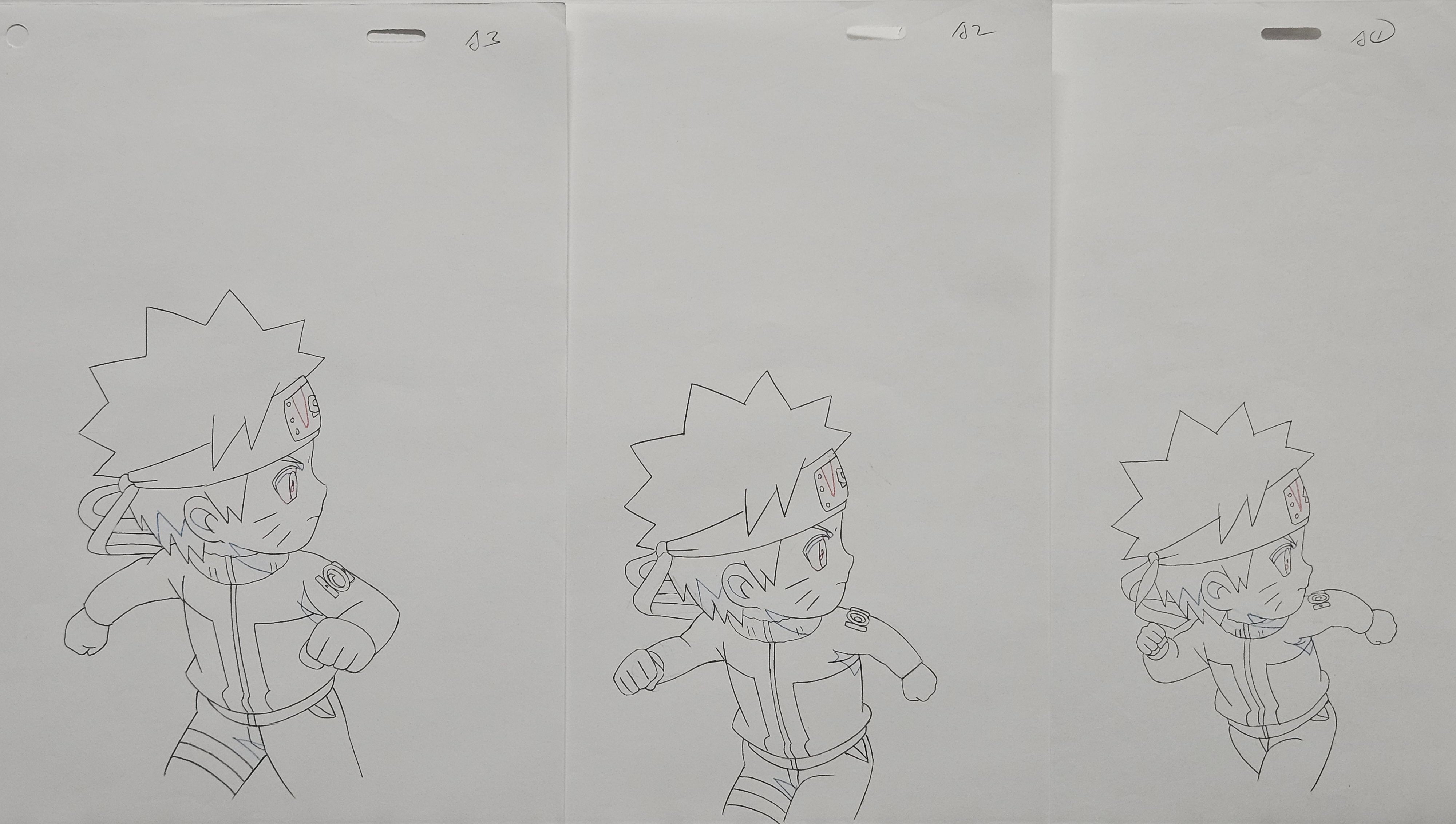 火影忍者原画（漩涡鸣人）