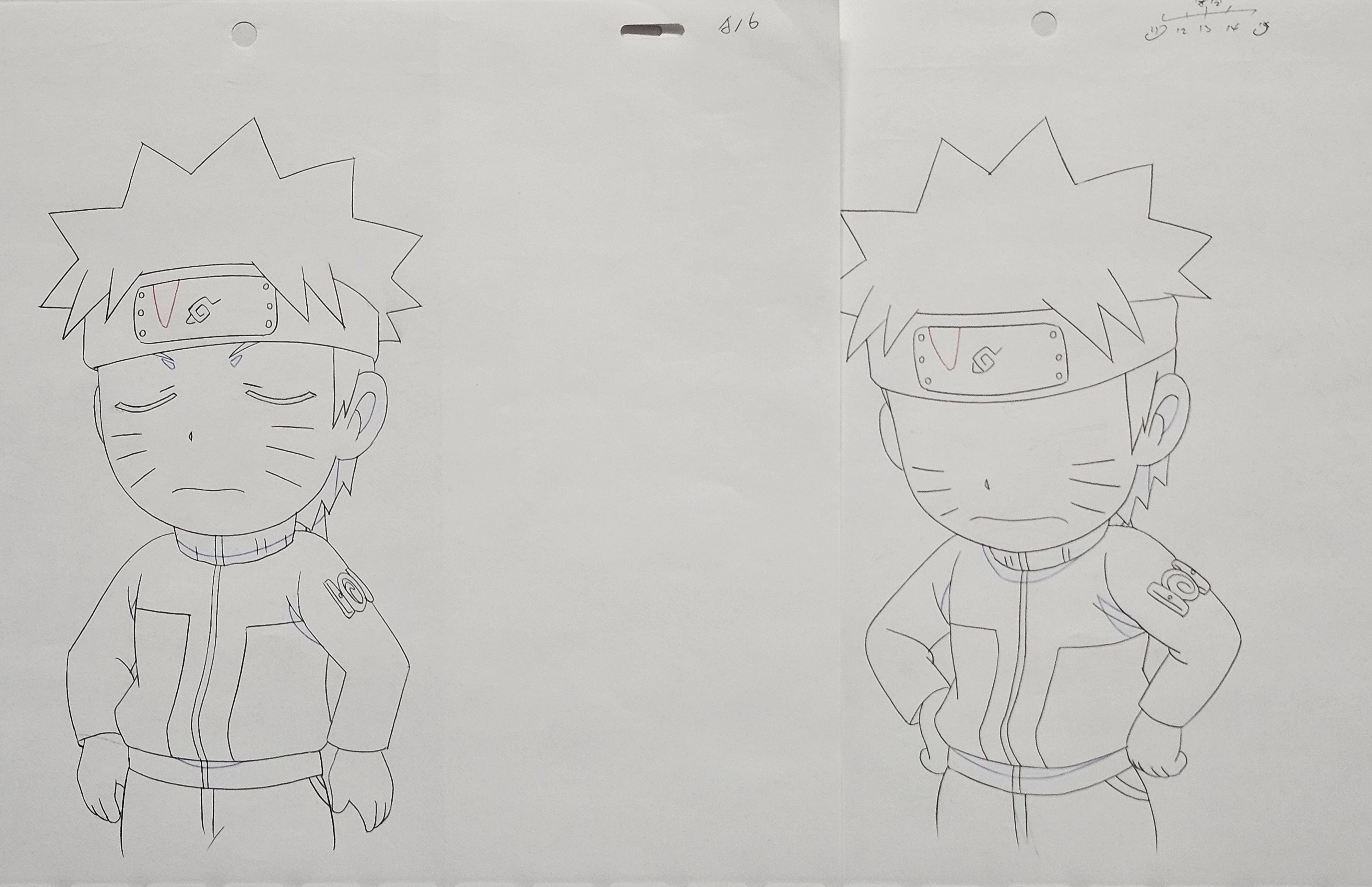 火影忍者原画（漩涡鸣人）