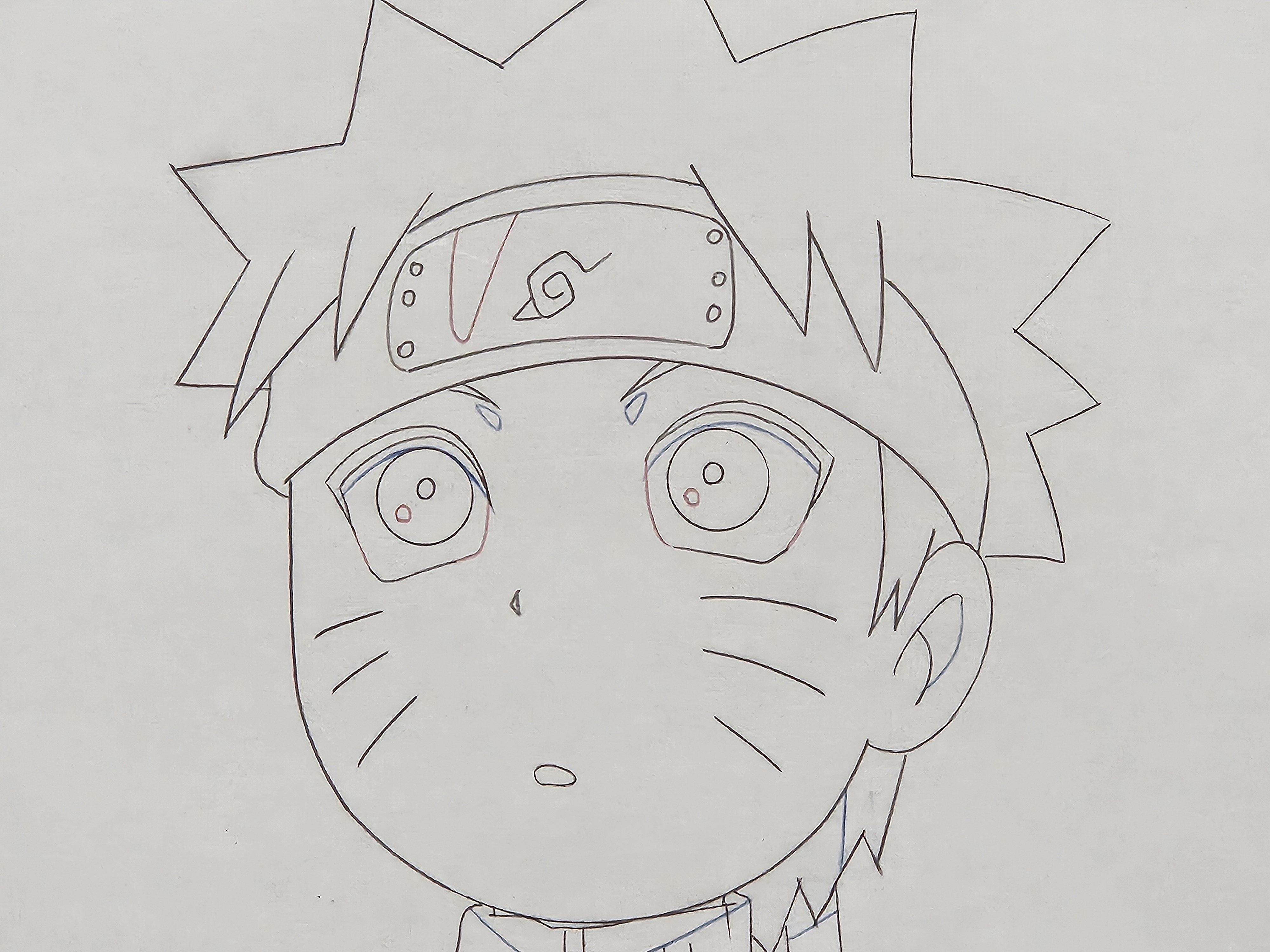 火影忍者原画（漩涡鸣人）