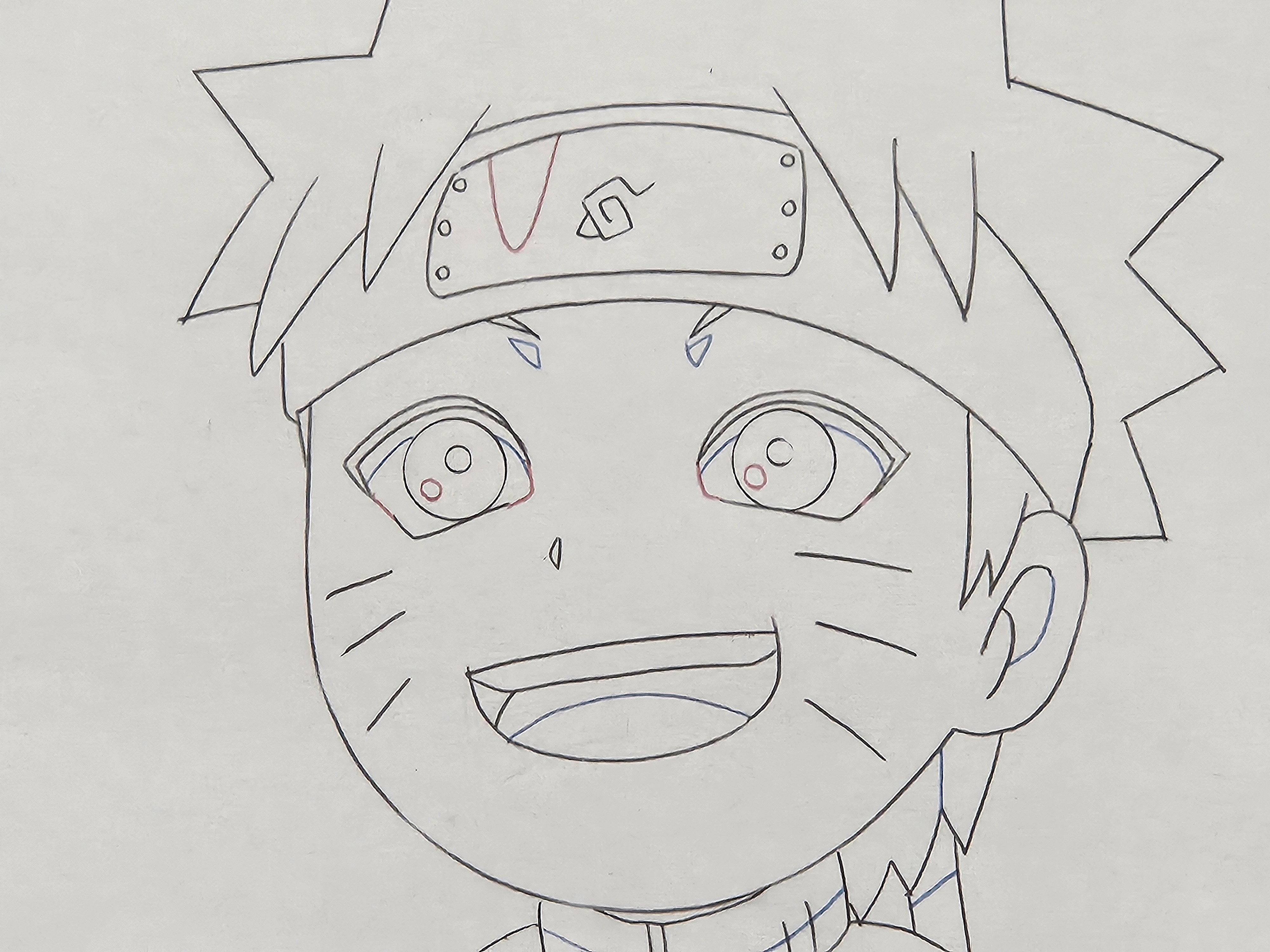 火影忍者原画（漩涡鸣人）