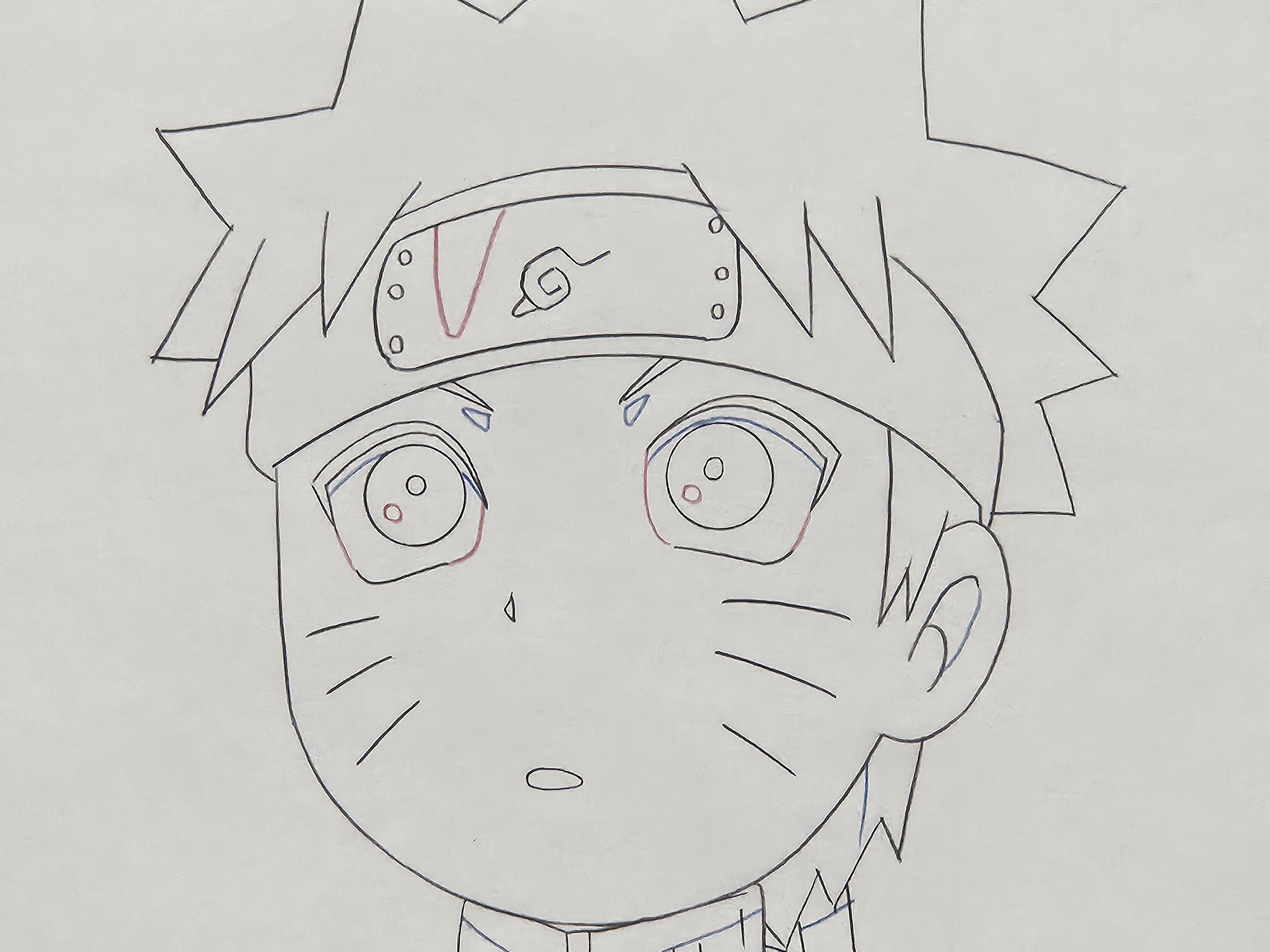 火影忍者原画（漩涡鸣人）