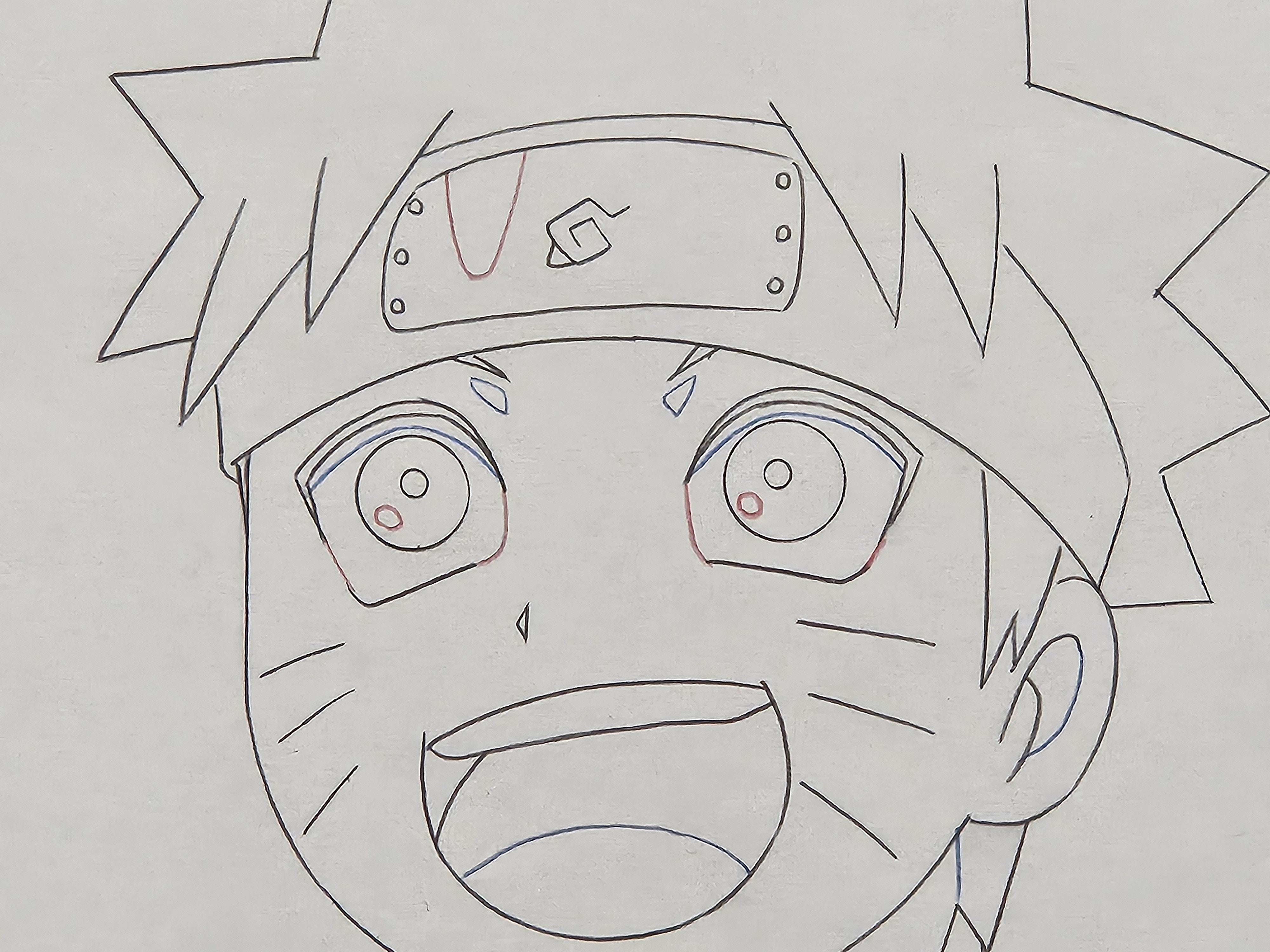 火影忍者原画（漩涡鸣人）