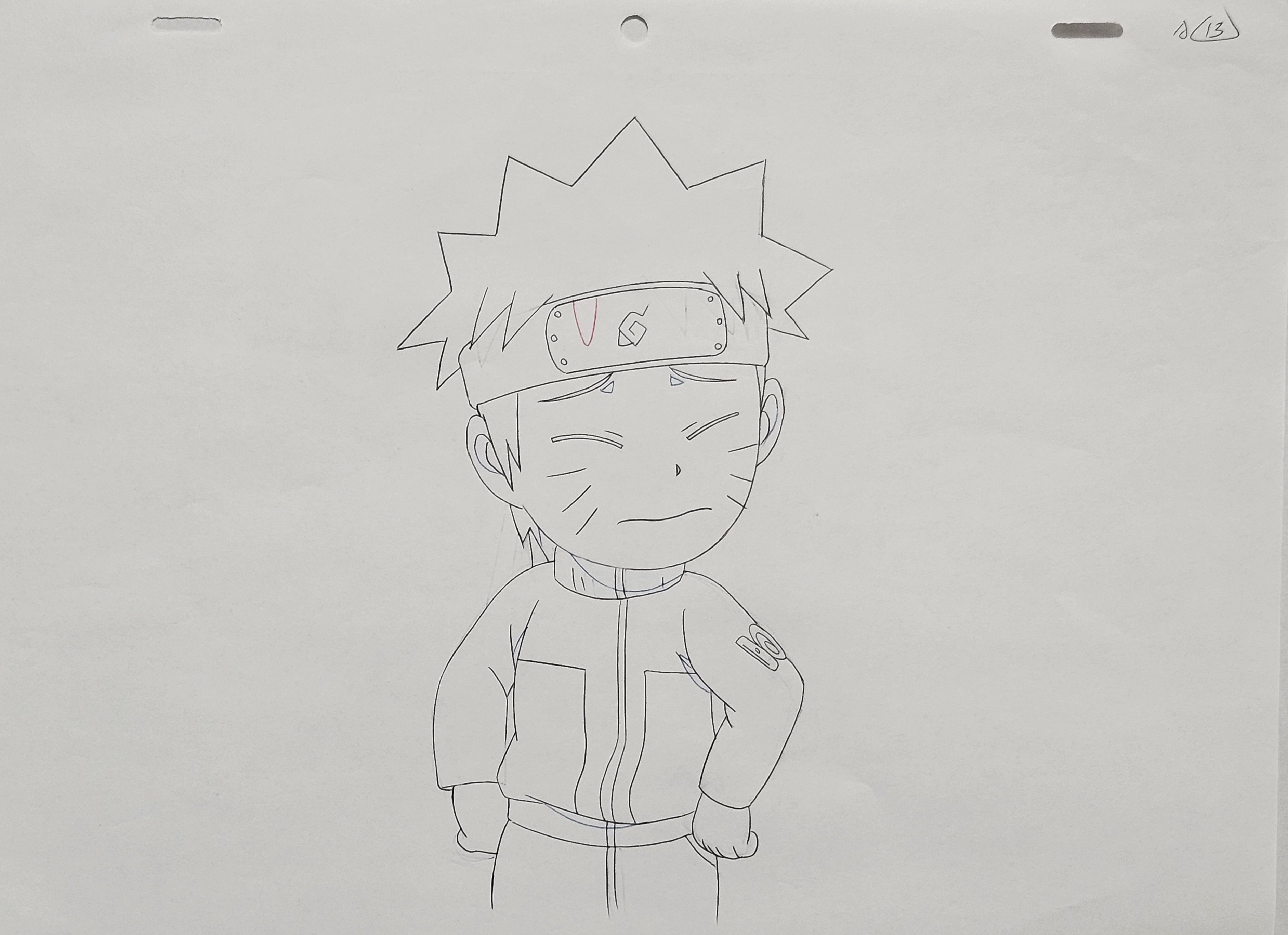 火影忍者原画（漩涡鸣人）