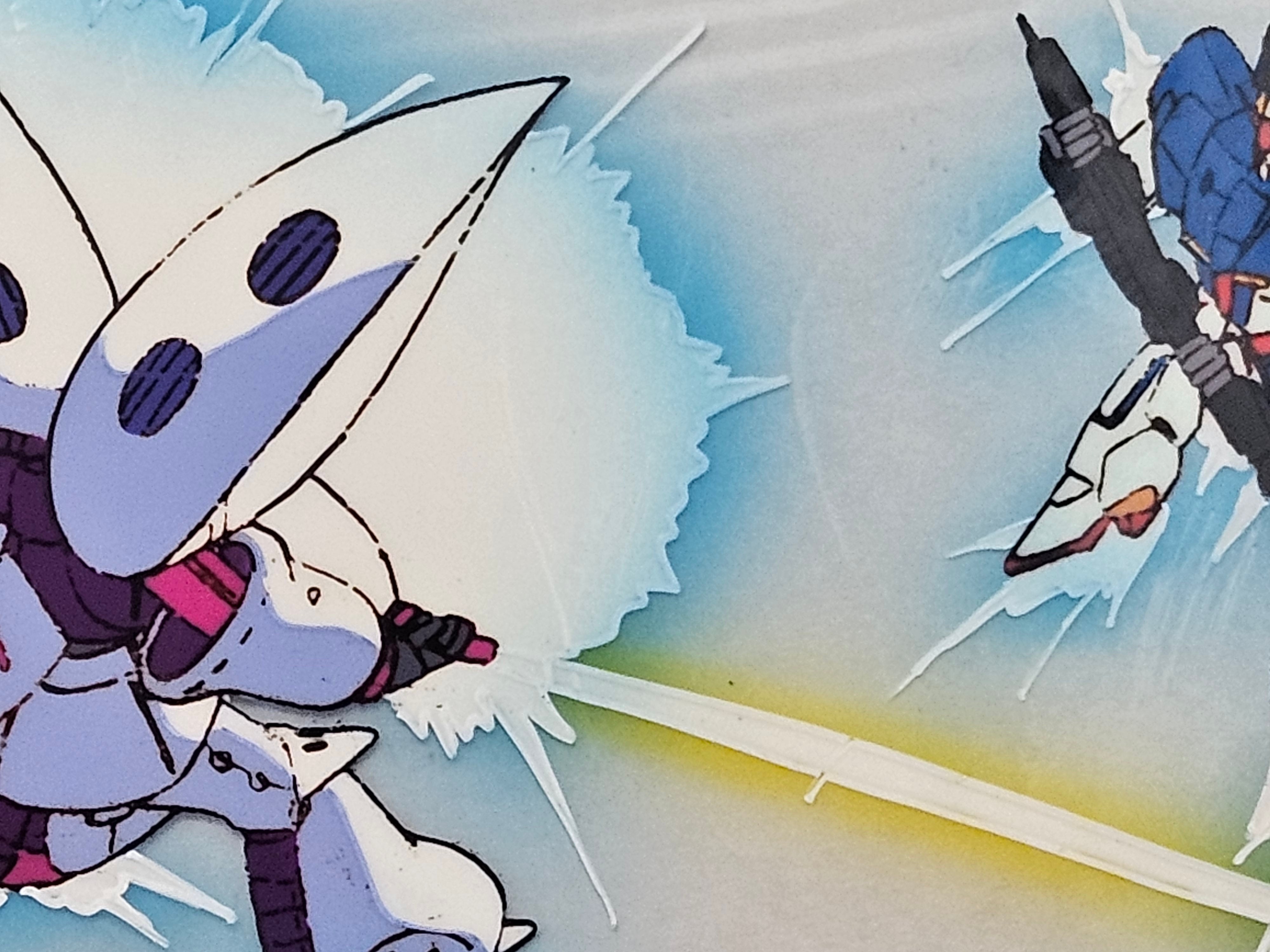 Zeta Gundam Original Cel (Zeta Gundam Vs Qubeley)