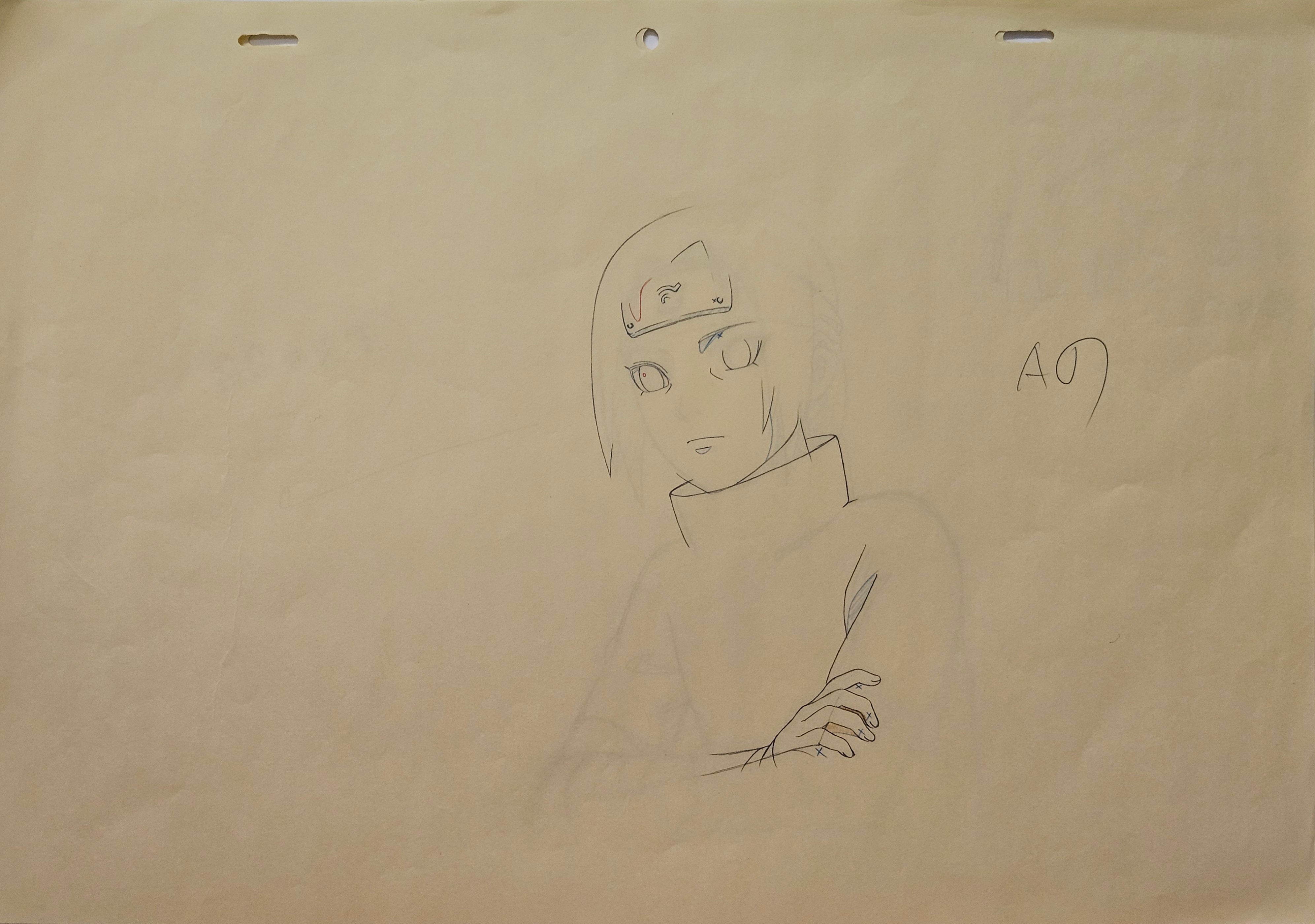 Naruto Original Sketch (Young Uchiha Itachi)