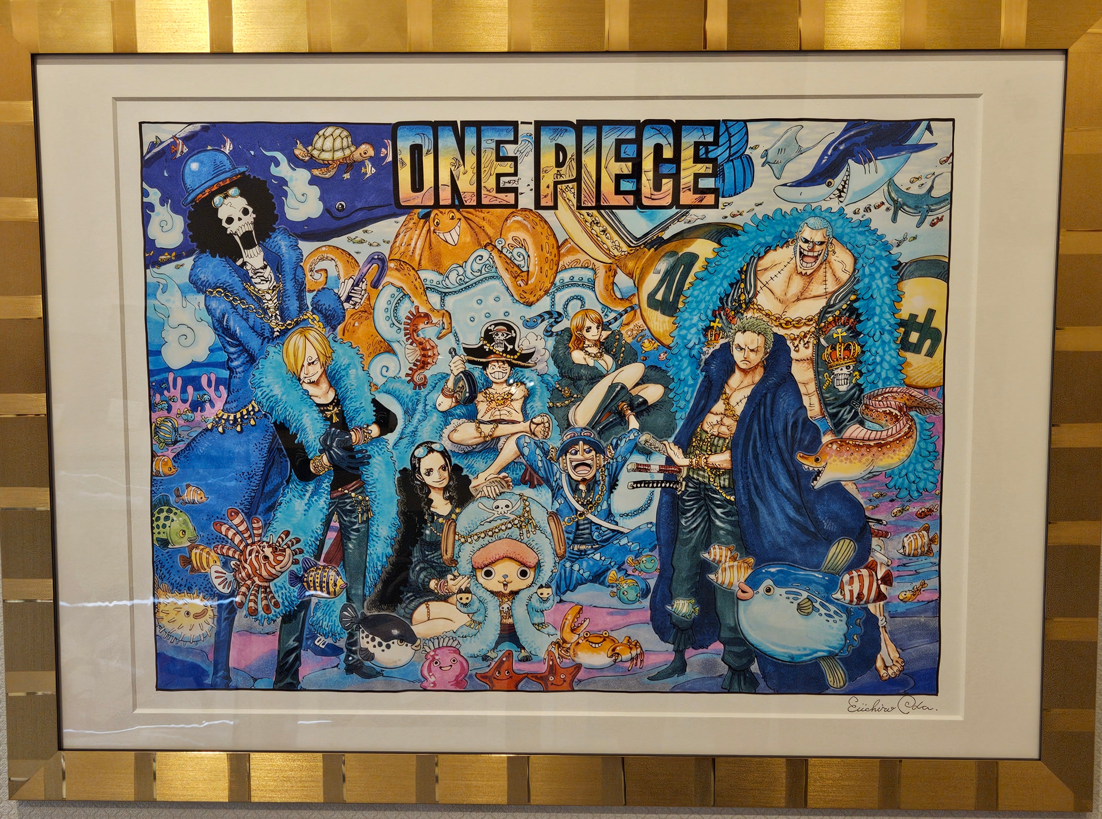 One Piece Signed Numbered Print (With NFT)