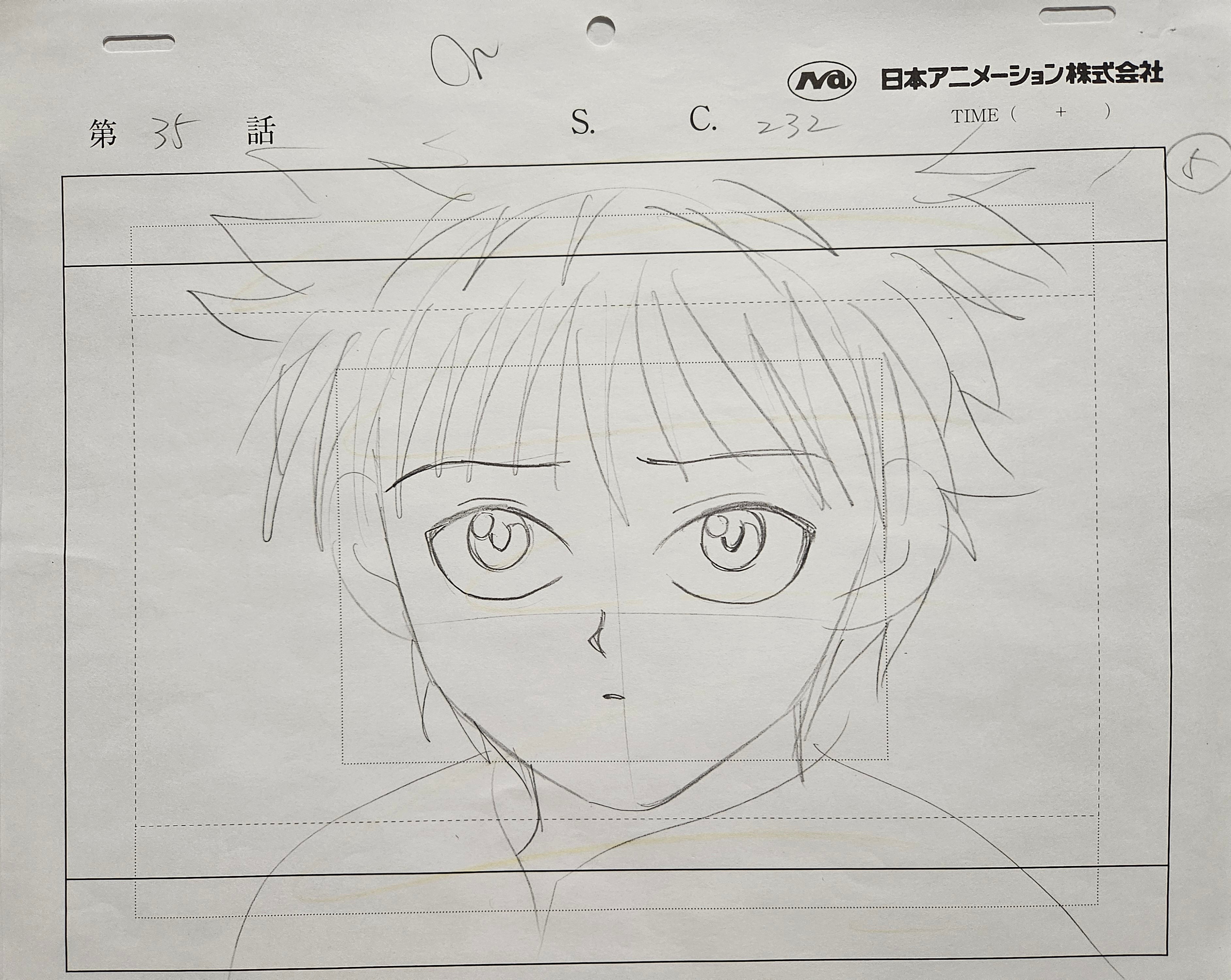 Hunter x Hunter Original Sketch (Killua)