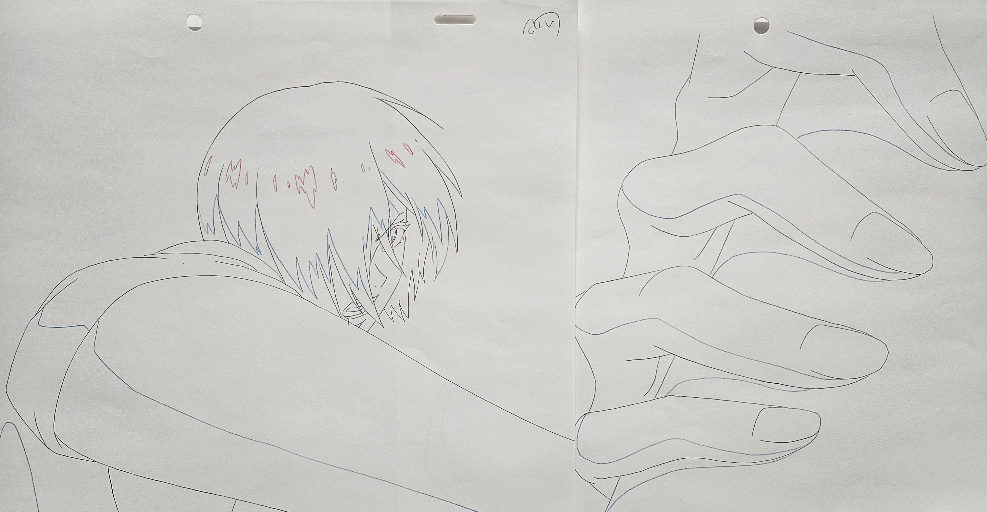 Tokyo Ghoul Original Sketch (Kirishima Toka)