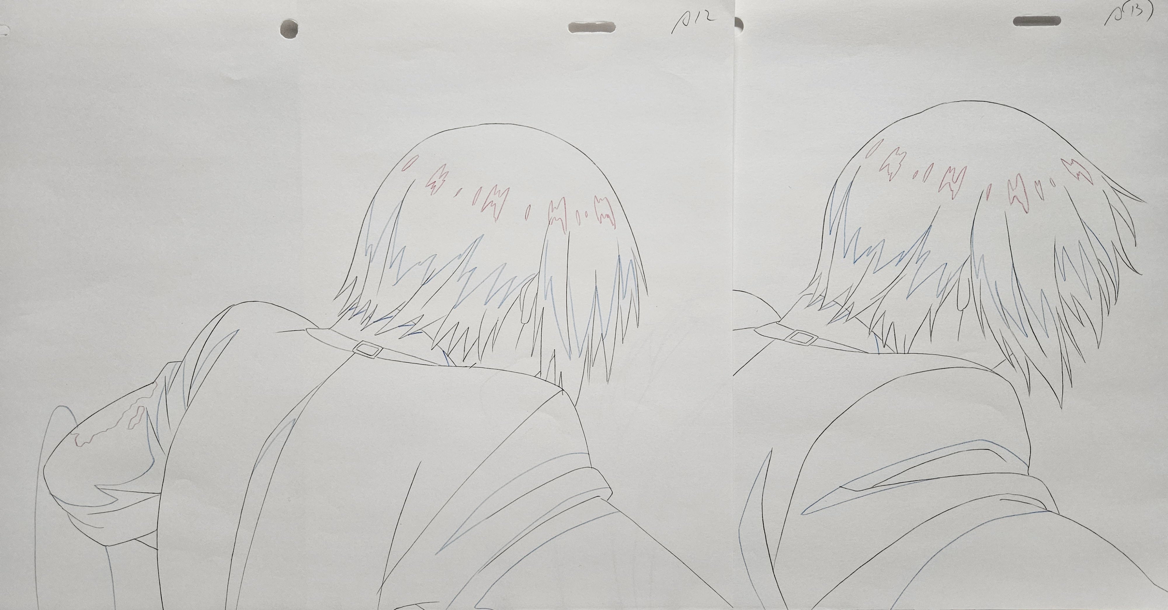 Tokyo Ghoul Original Sketch (Kirishima Toka)