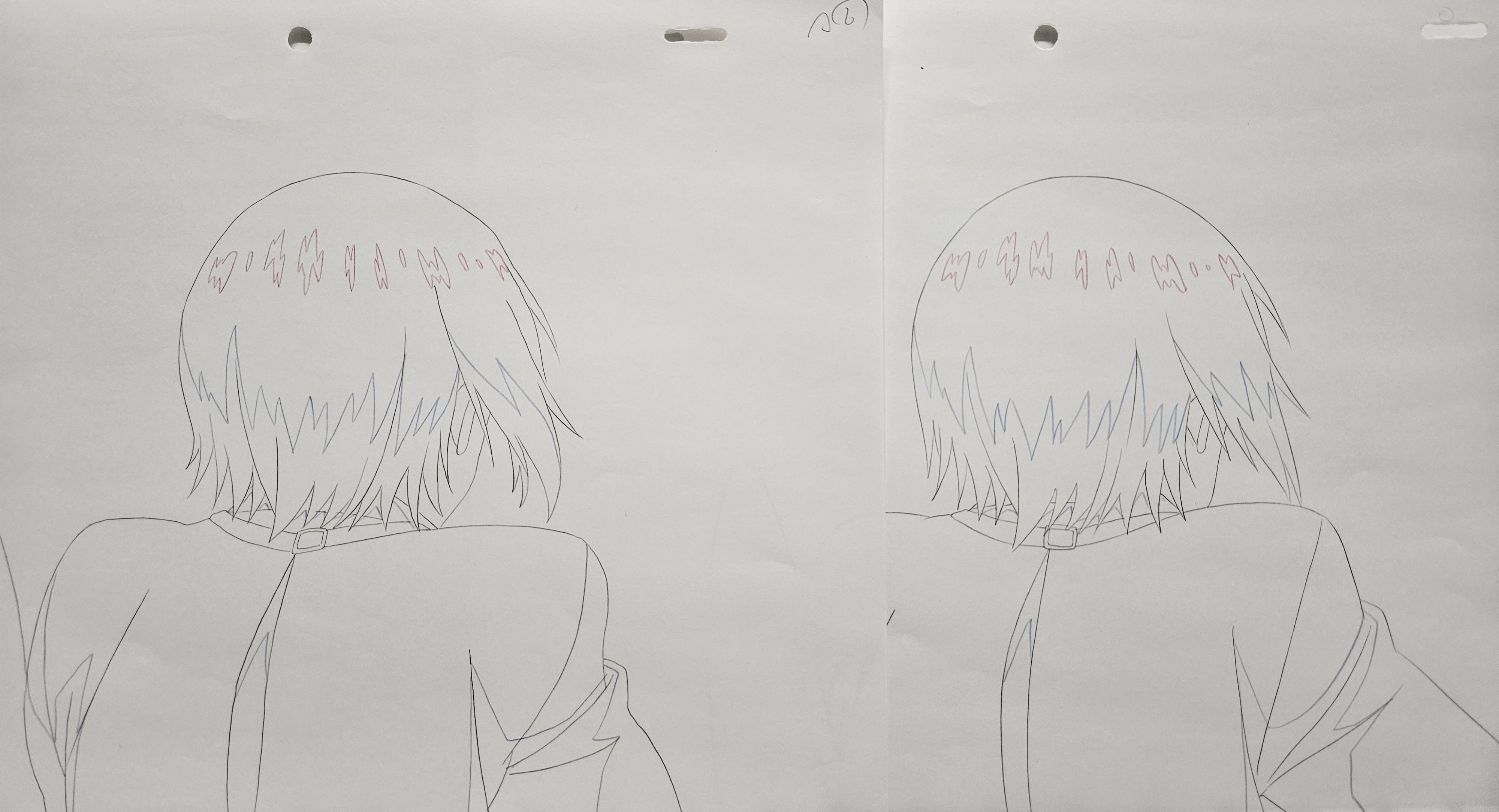 Tokyo Ghoul Original Sketch (Kirishima Toka)