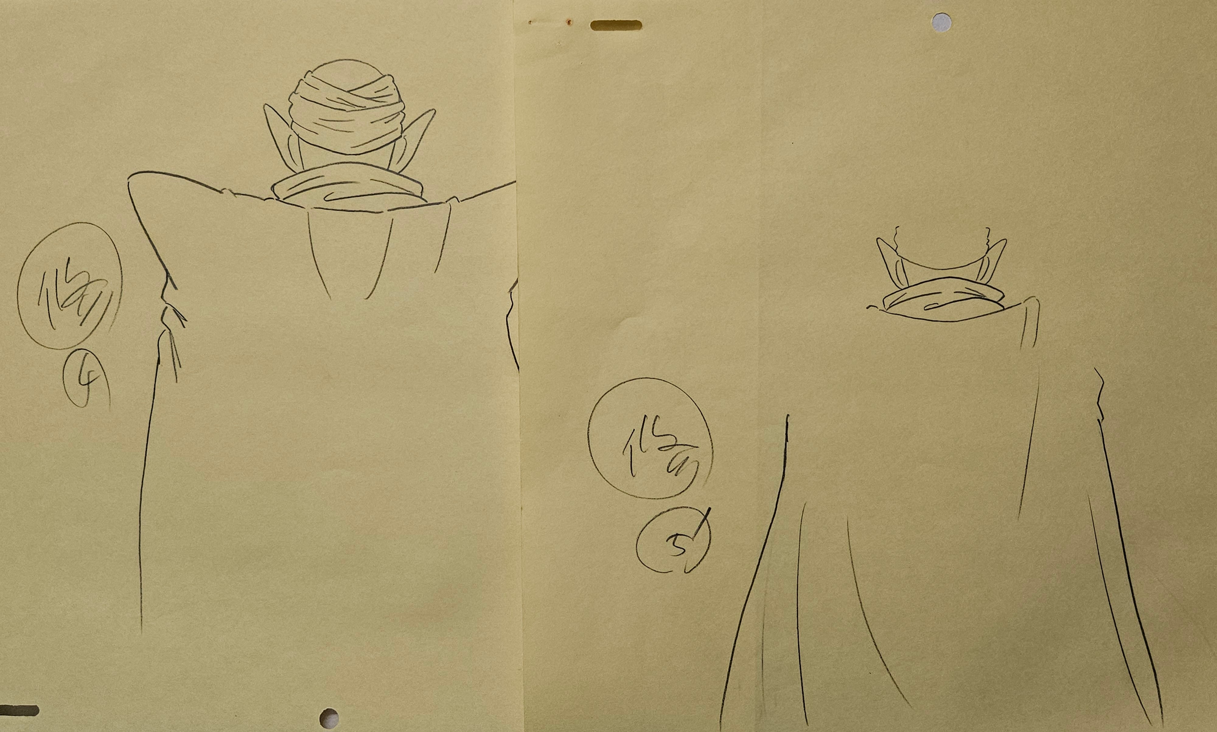Dragonball Original Sketch (Piccolo)
