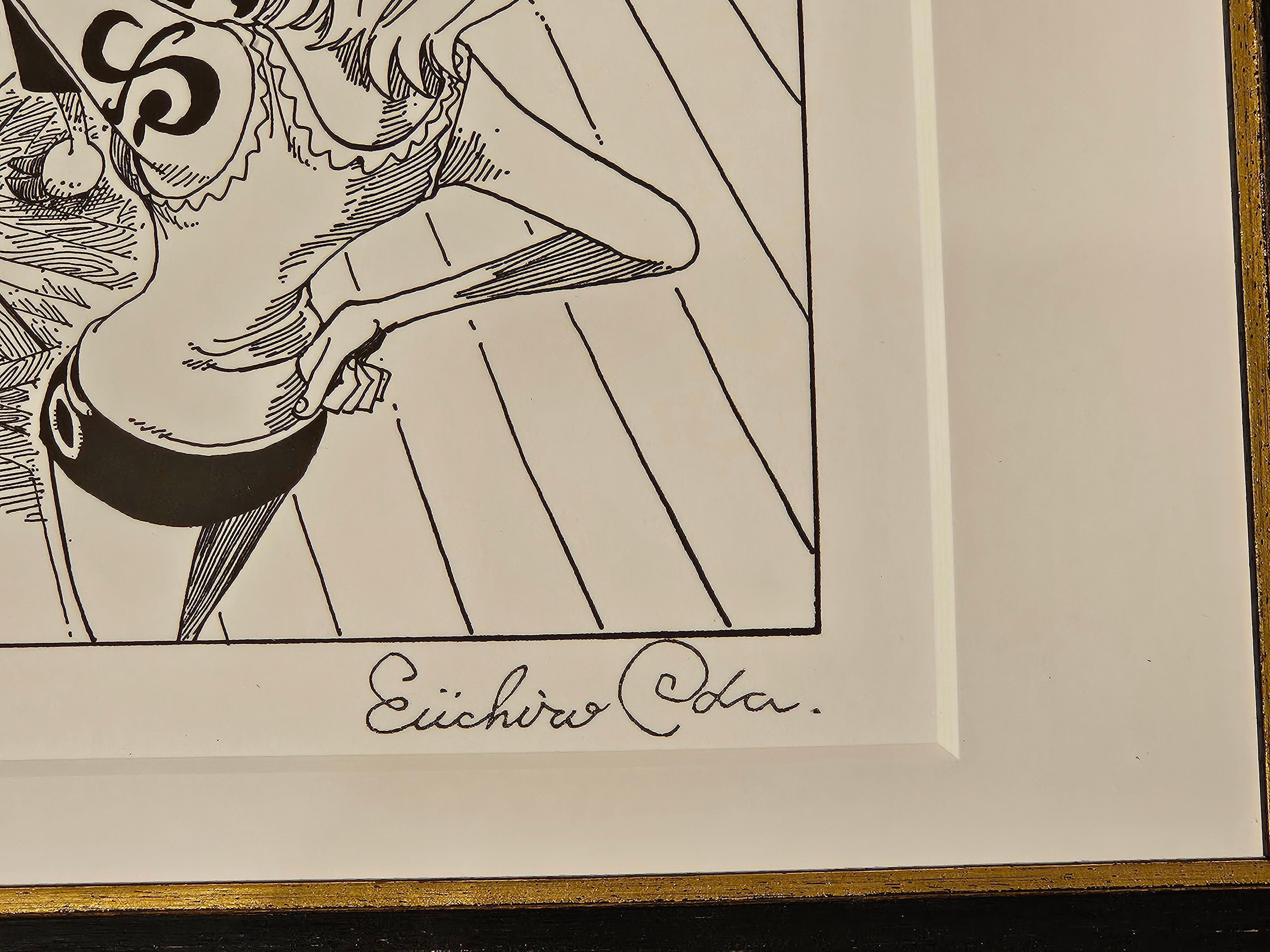 海贼王签名编号版画（带NFT）