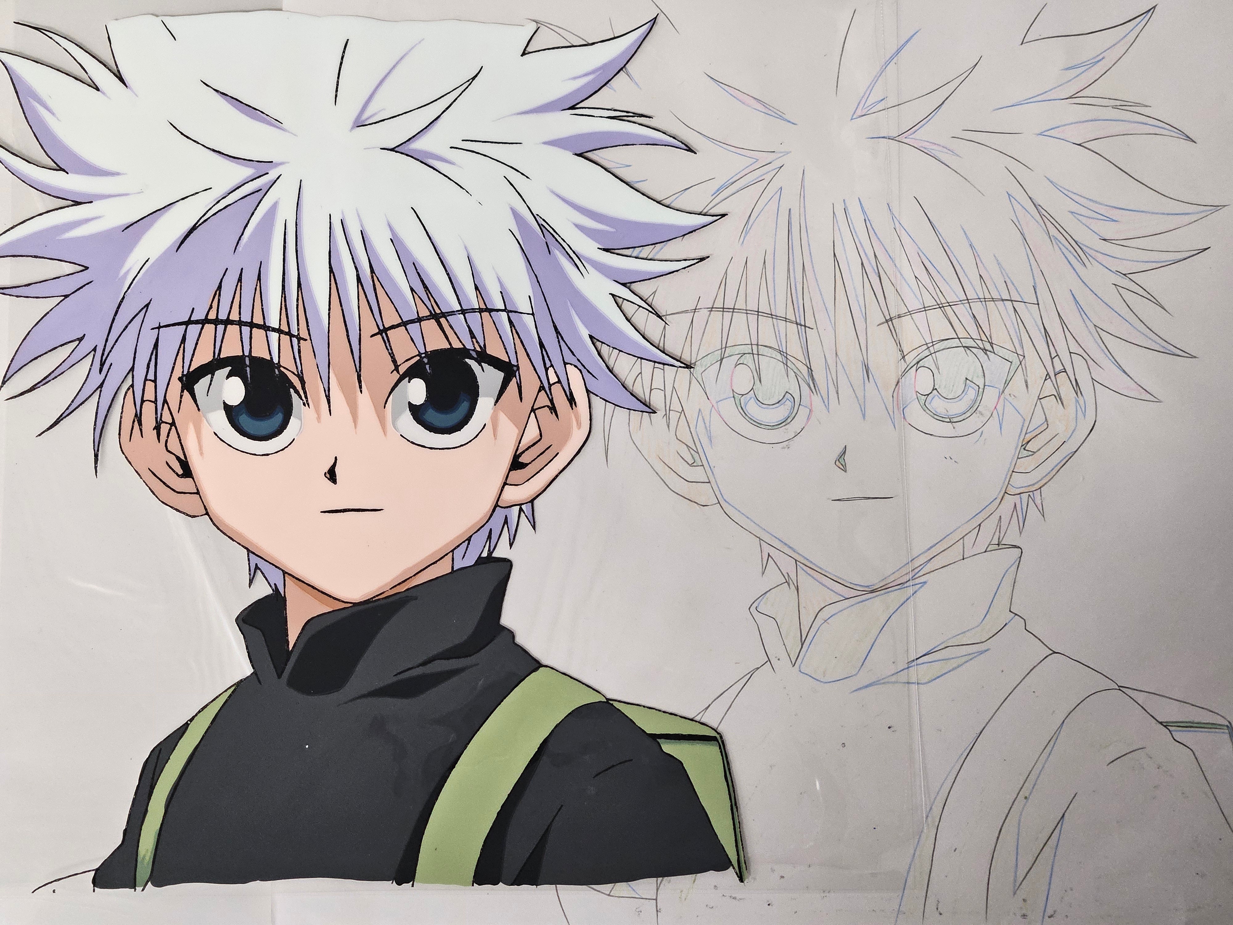 全职猎人 原画胶片与手稿（奇犽）