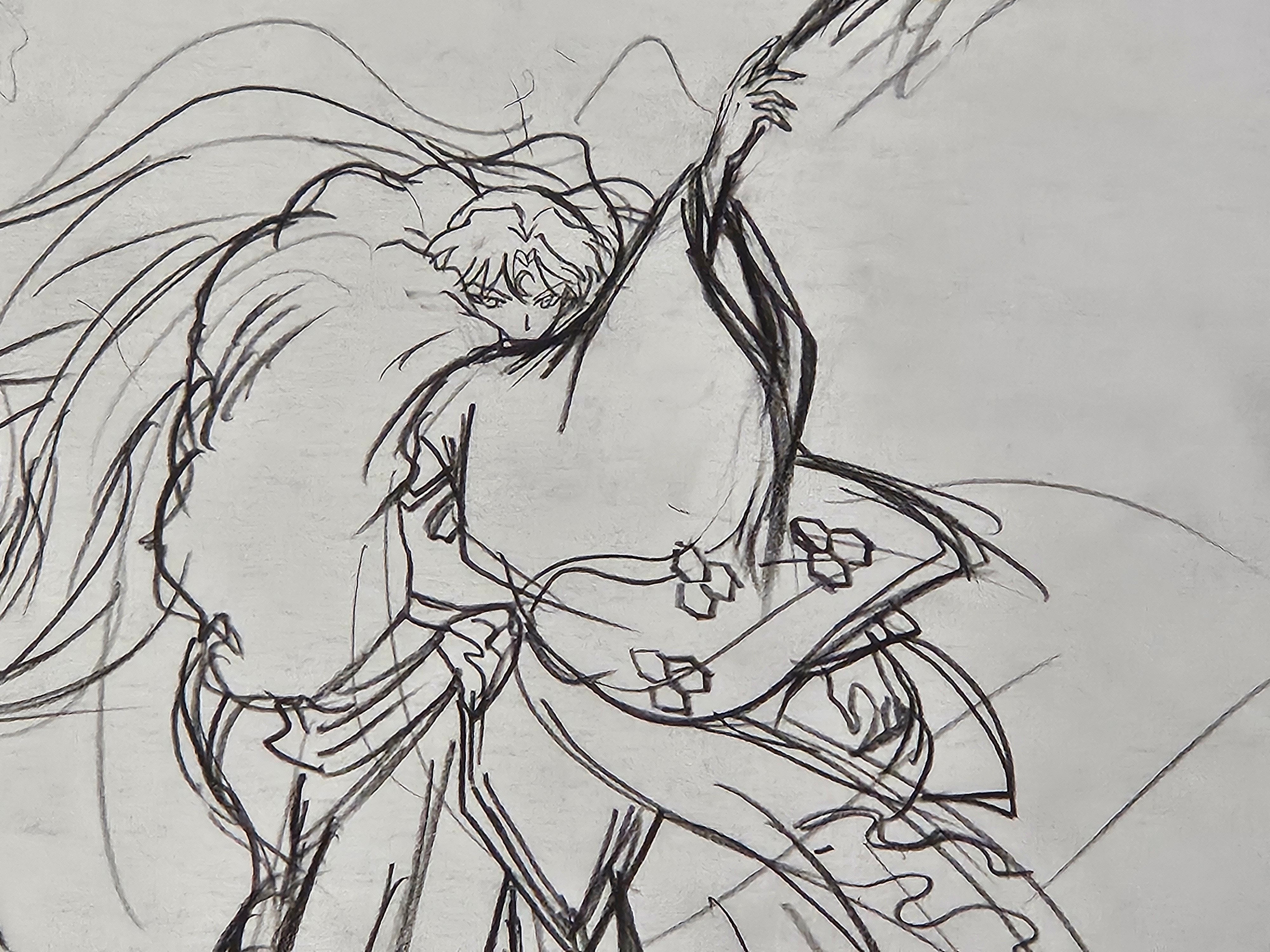 Boceto original de Inuyasha (Sesshomaru)