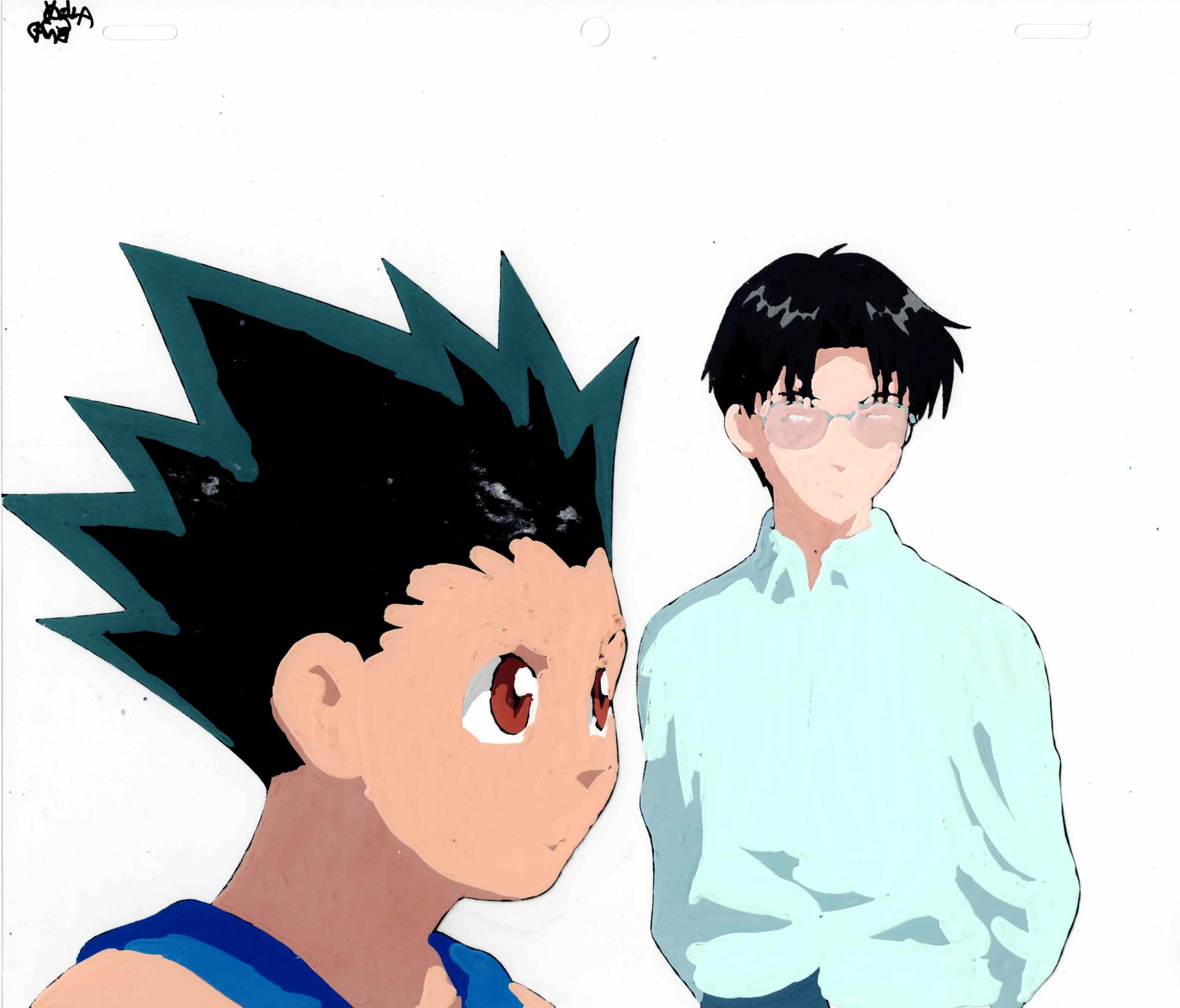 全职猎人 原画集和草图（Gon&amp;Wing）