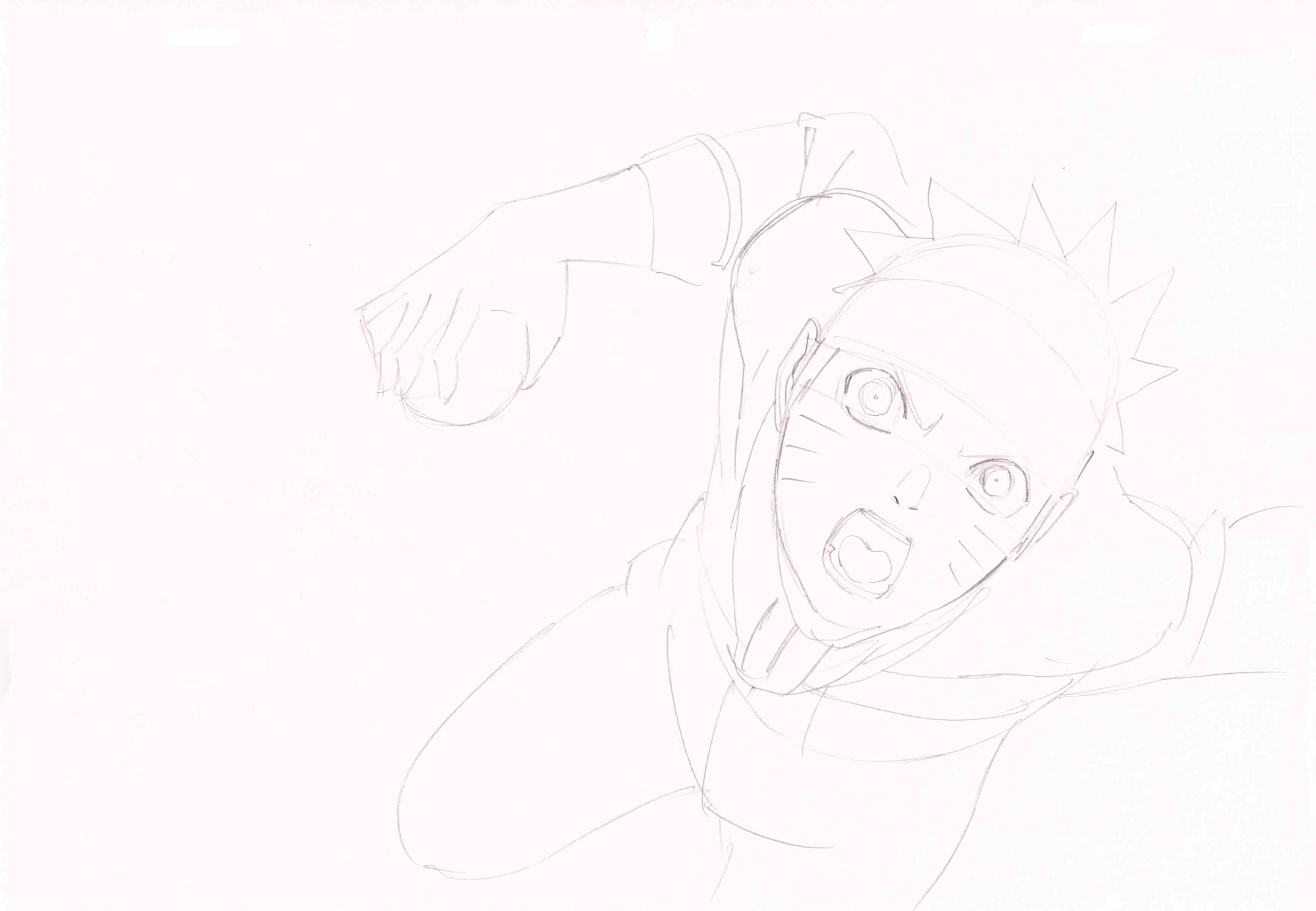 火影忍者原创 8 页绘图（漩涡鸣人）