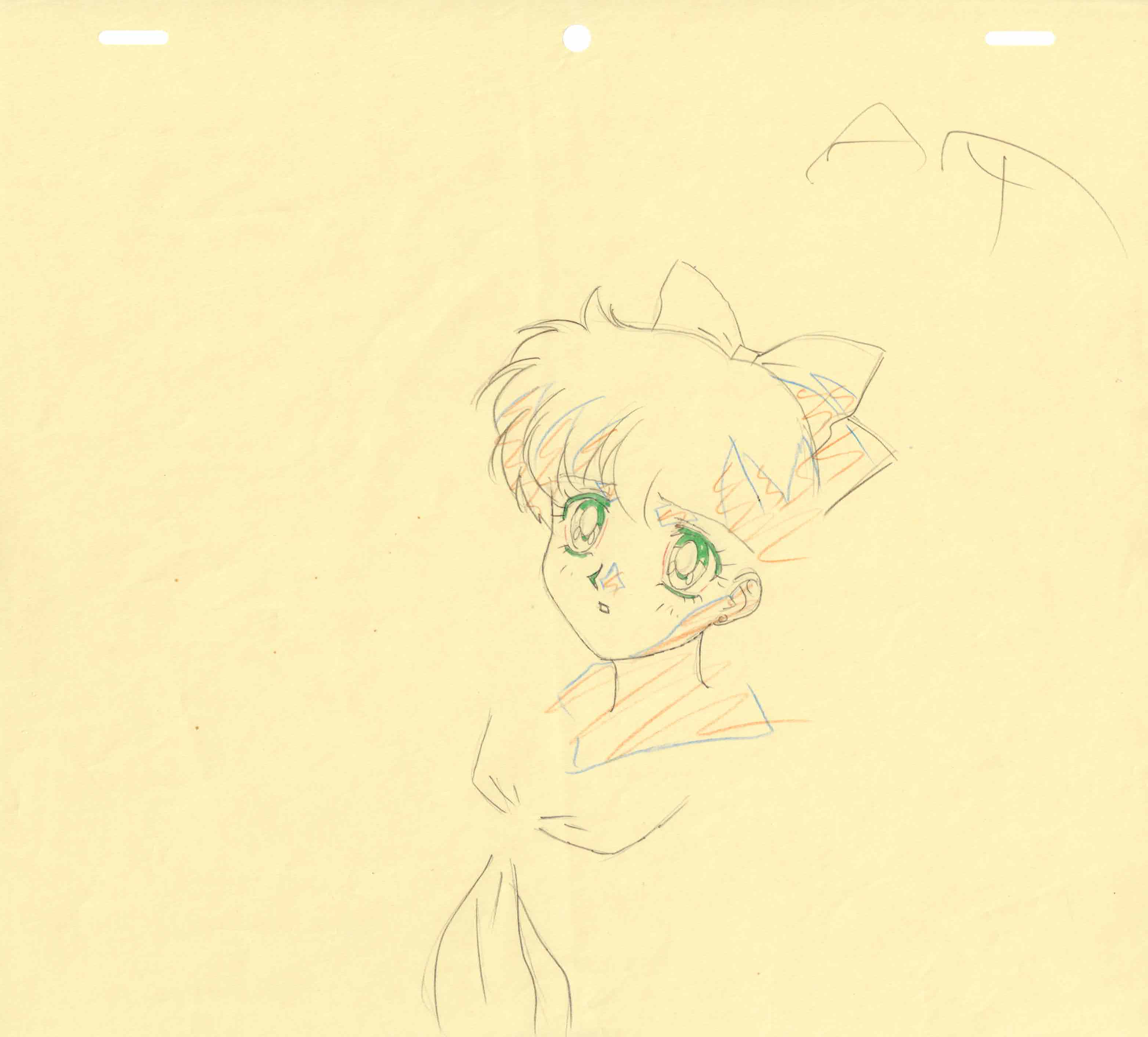 Dibujo original de Sailor Moon, 2 páginas (AinoMinako)
