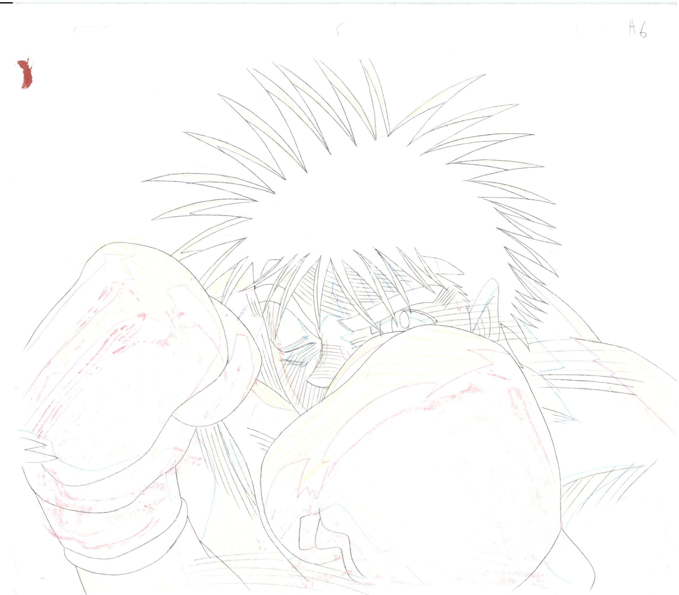 Hajime No Ippo Original Cels and Sketch (Ippo Makunouchi)