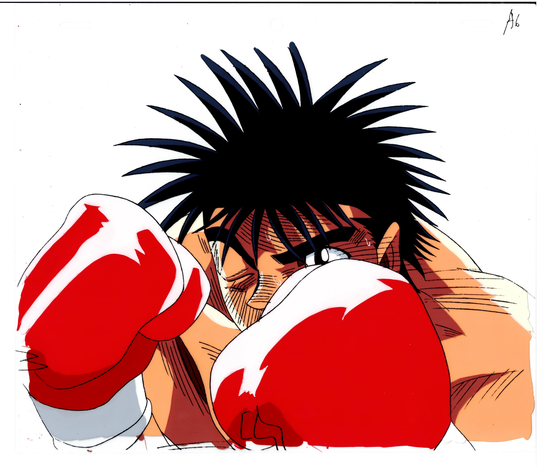 Hajime No Ippo Original Cels and Sketch (Ippo Makunouchi)