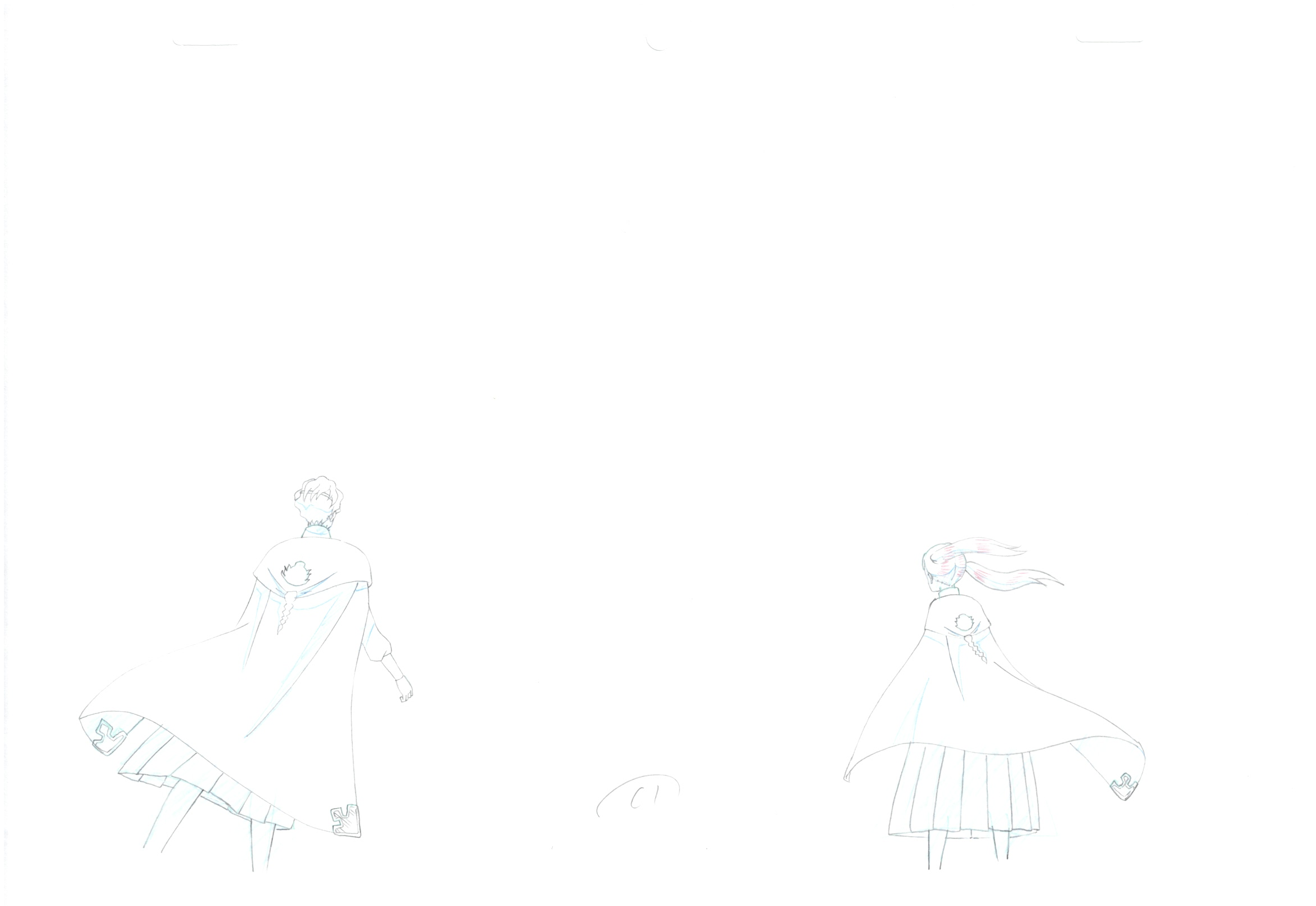 Black Clover Original Sketch (Luck Voltia)