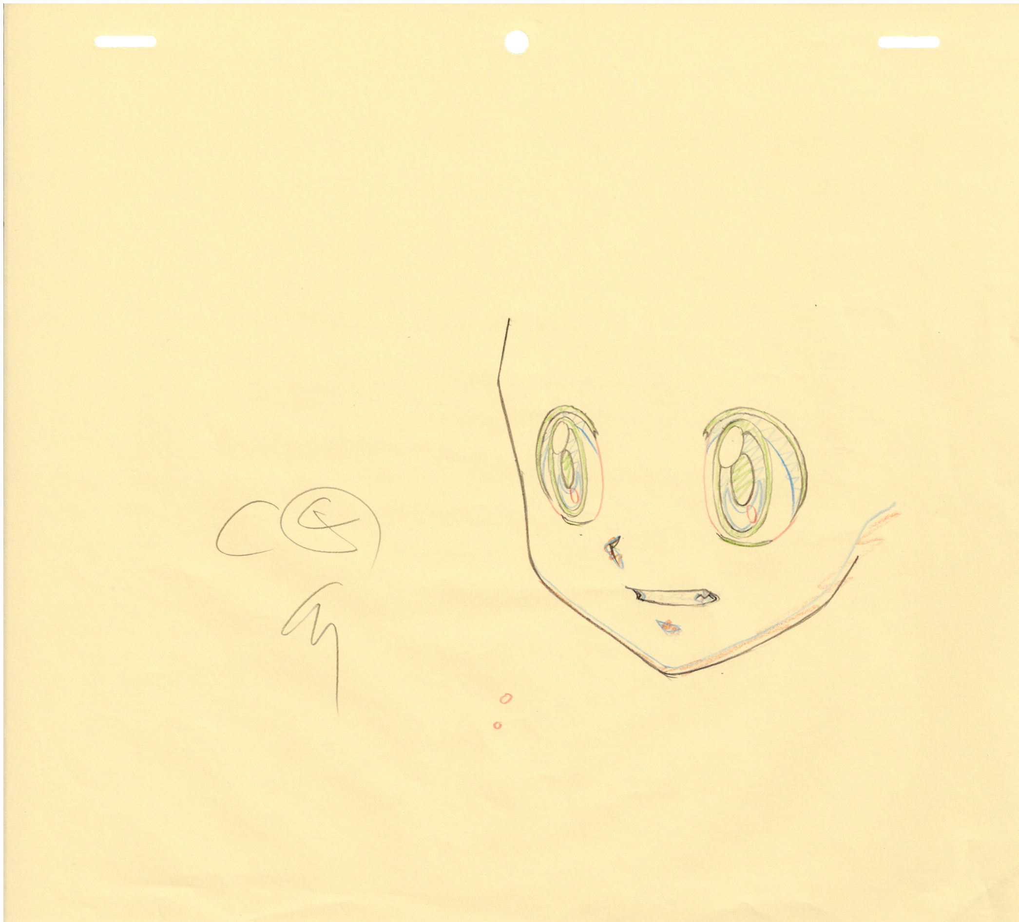 Hunter x Hunter 2 Pages of Original Drawing (Gon)