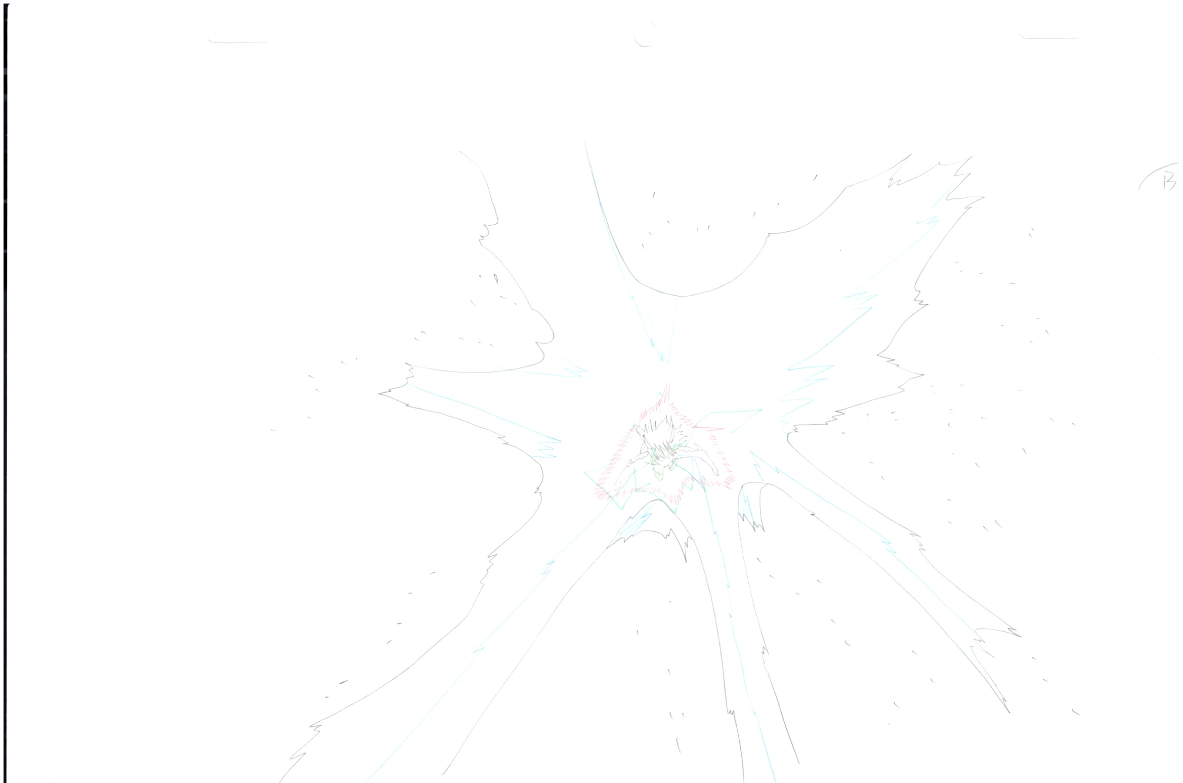 Black Clover Original Sketch (Luck Voltia)