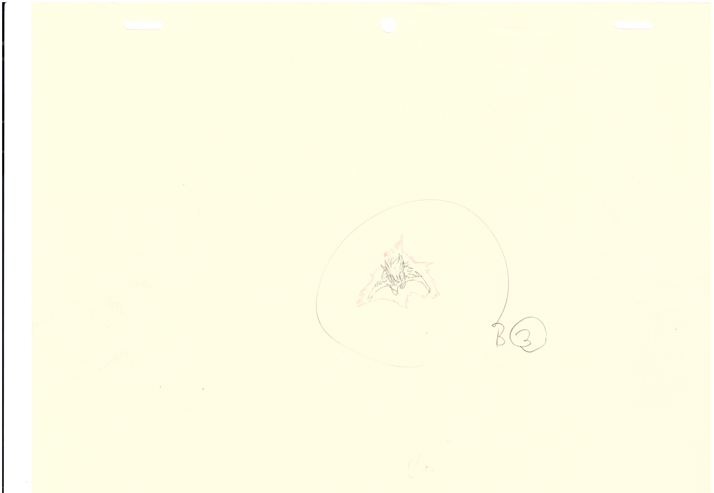 Black Clover Original Sketch (Luck Voltia)