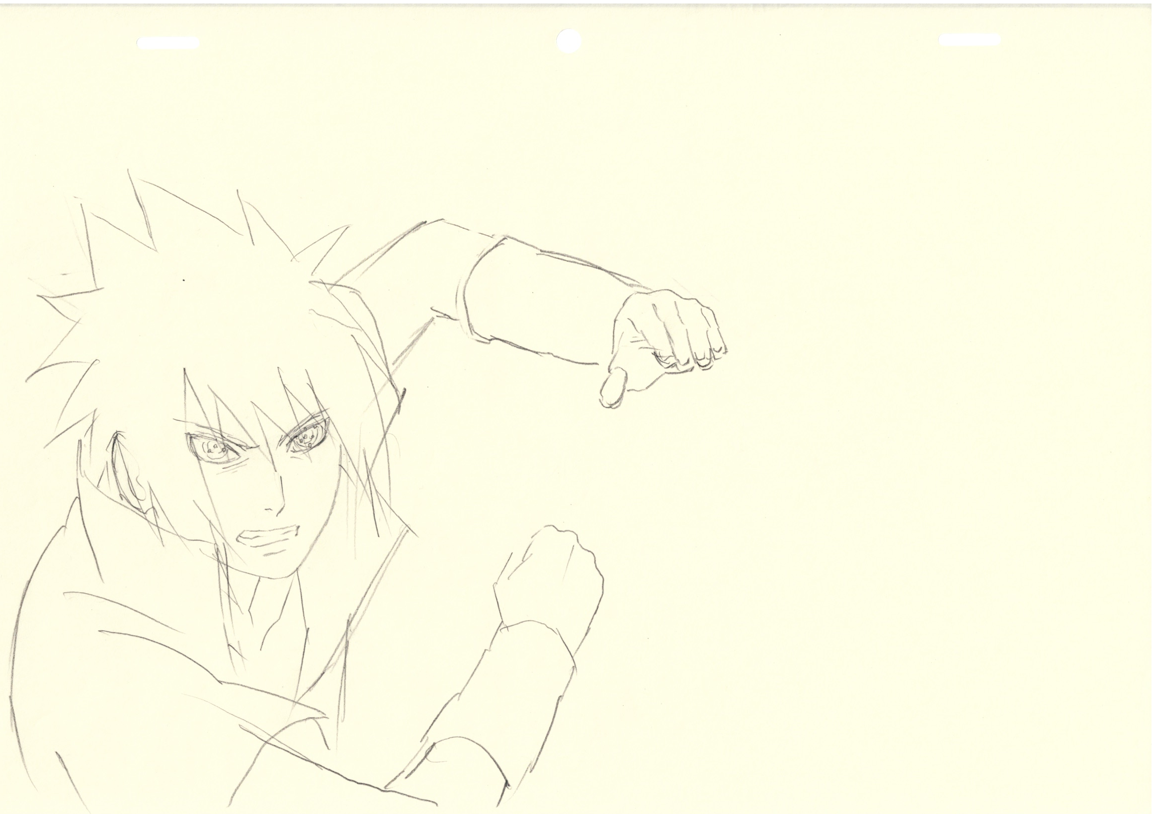 鸣人原画（佐助）5页套装