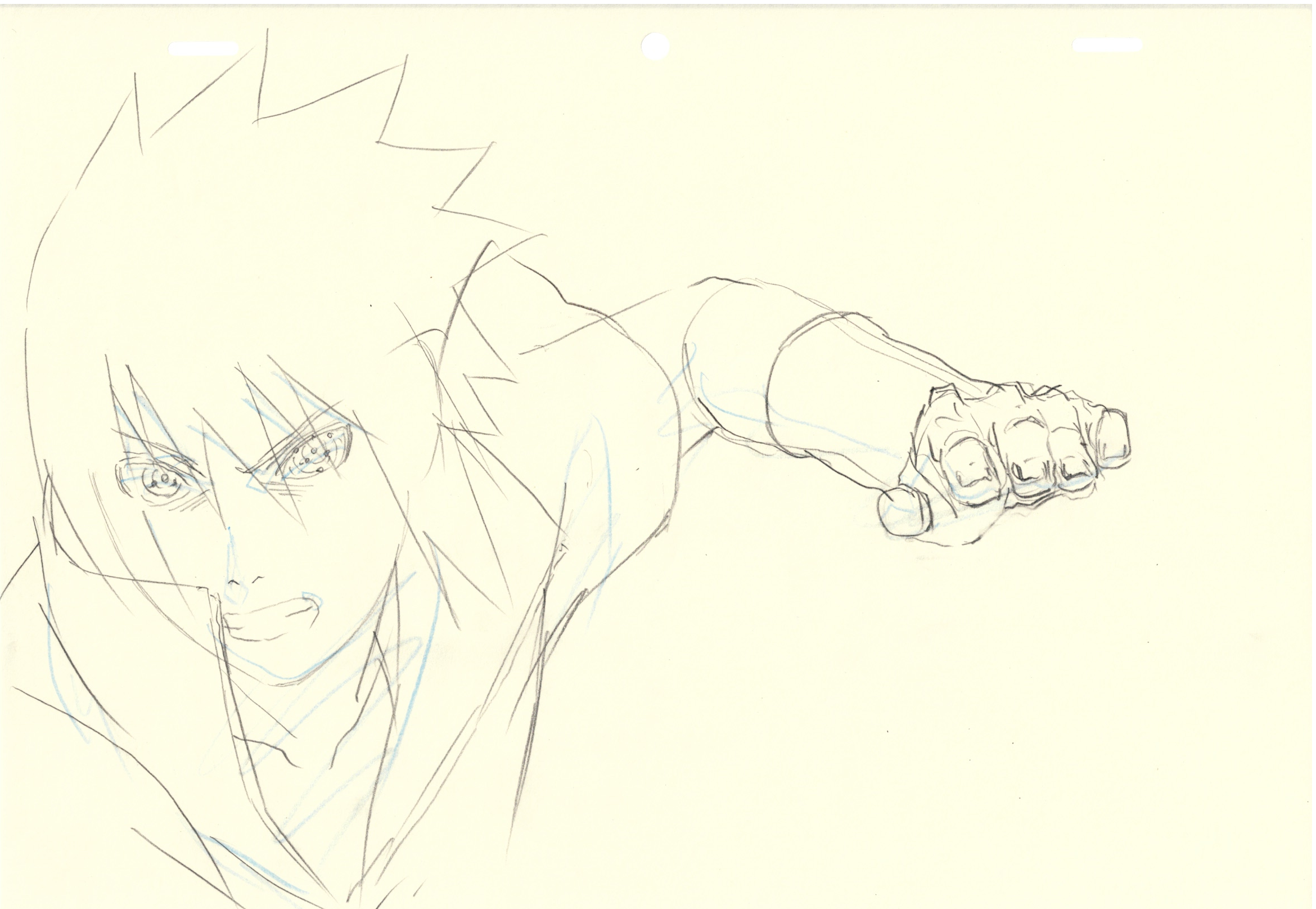 鸣人原画（佐助）5页套装