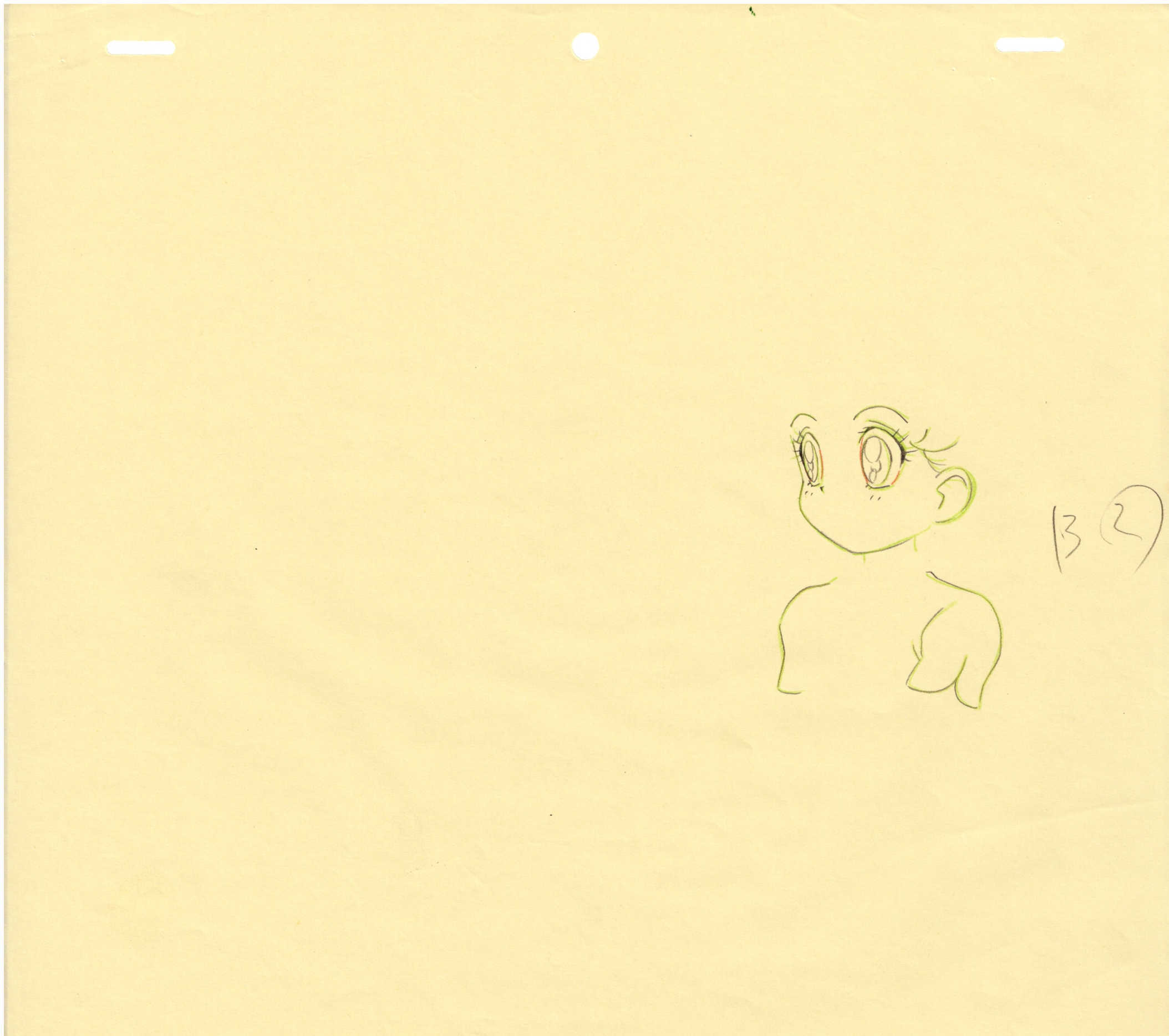 Dibujo original de Sailor Moon (Chibiusa, Hiroki, Momohara) Conjunto de 11 páginas