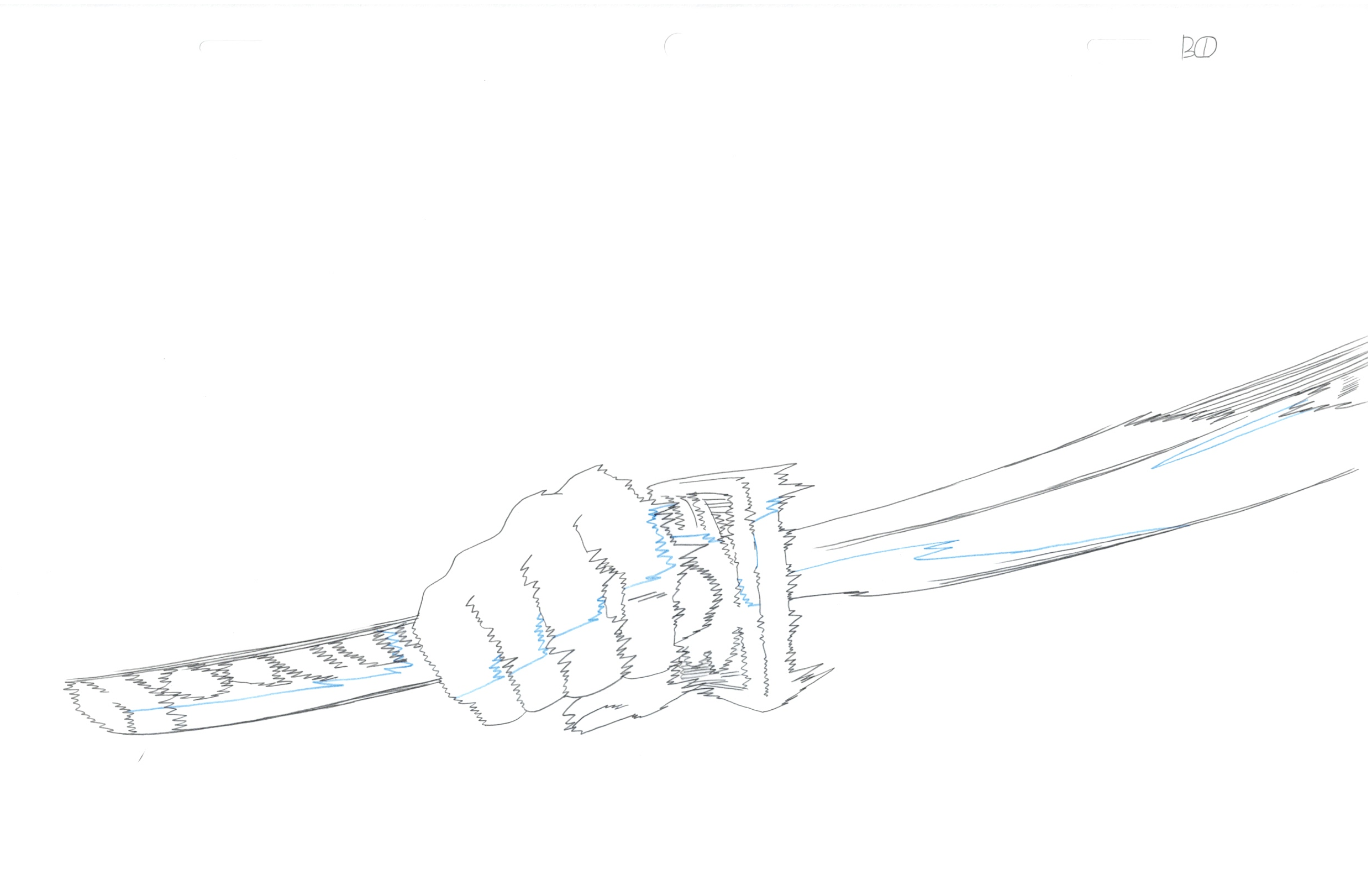 Dibujo original de Bleach (Renji Abarai) Conjunto de 18 páginas